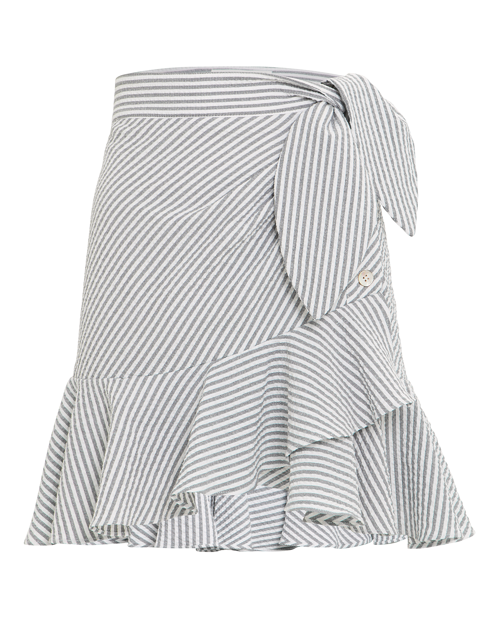 Kaia Ruffle Mini Skirt | INTERMIX®