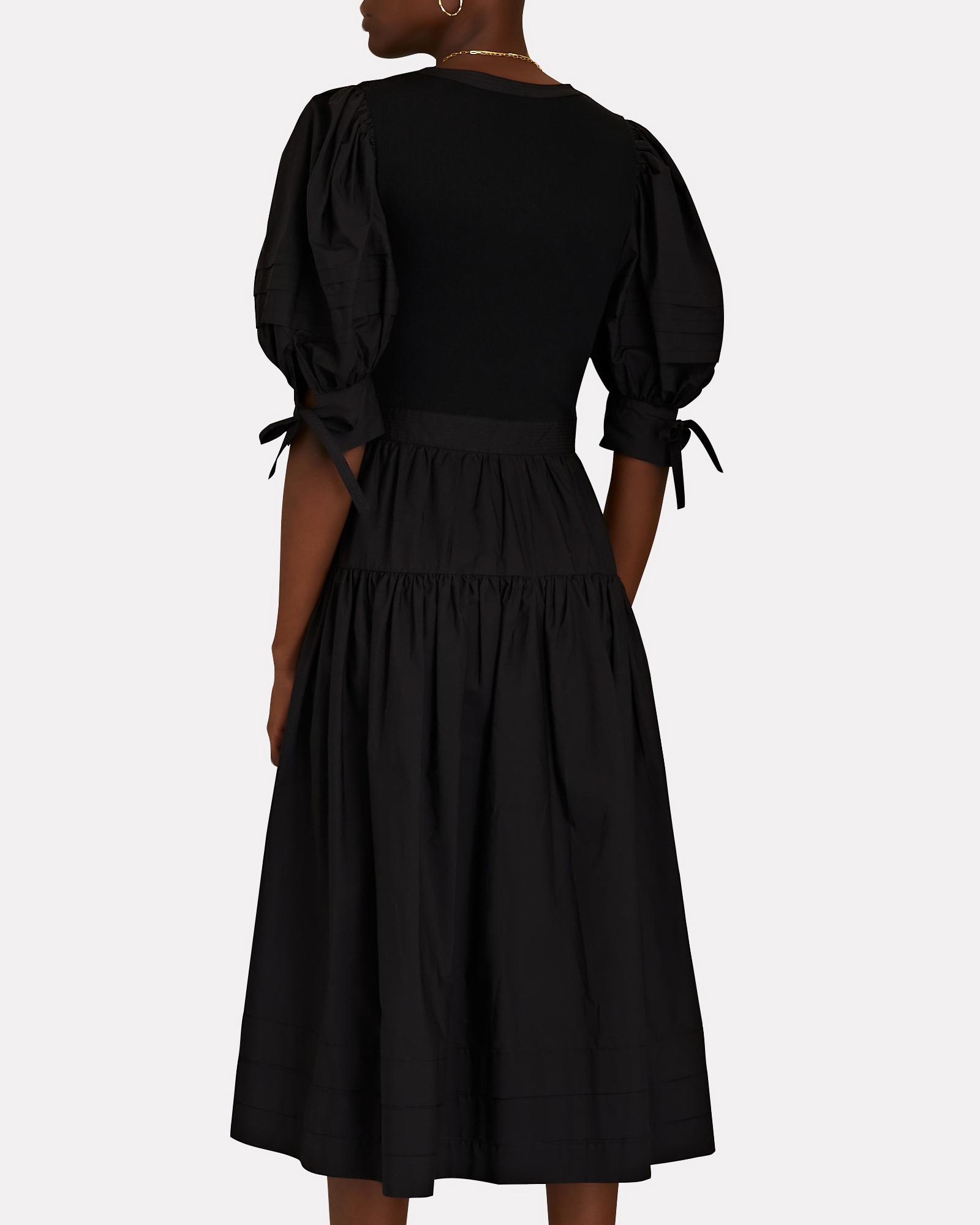 Ulla Johnson Cintia Puff Sleeve Midi Dress | INTERMIX®