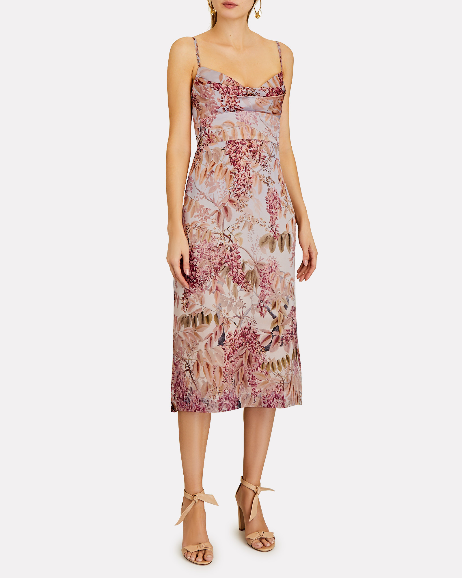 Zimmermann Botanica Floral Silk Midi Dress | INTERMIX®