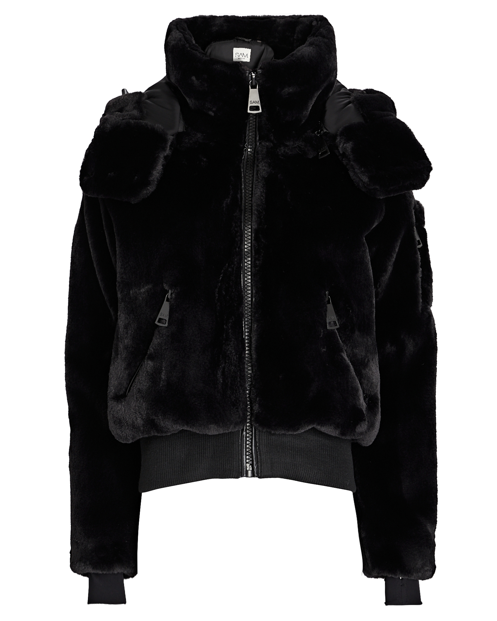 SAM. Nala Faux Fur Hooded Jacket | INTERMIX®