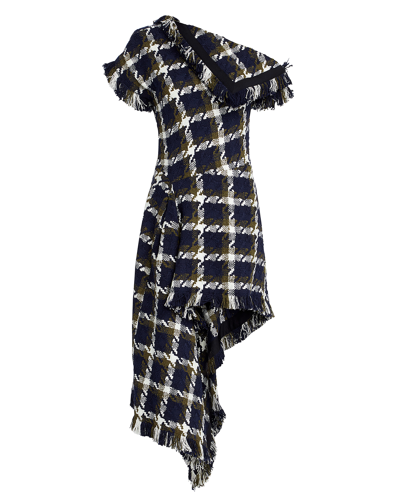 Asymmetrical Tweed Dress | INTERMIX®