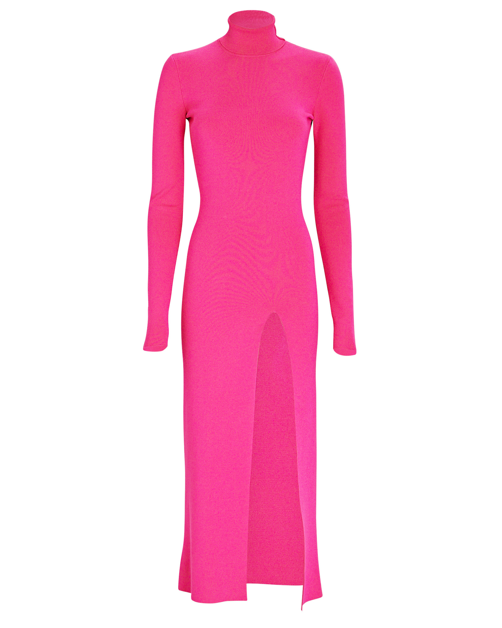 Zeynep Arcay Turtleneck Rib Knit Midi Dress | INTERMIX®