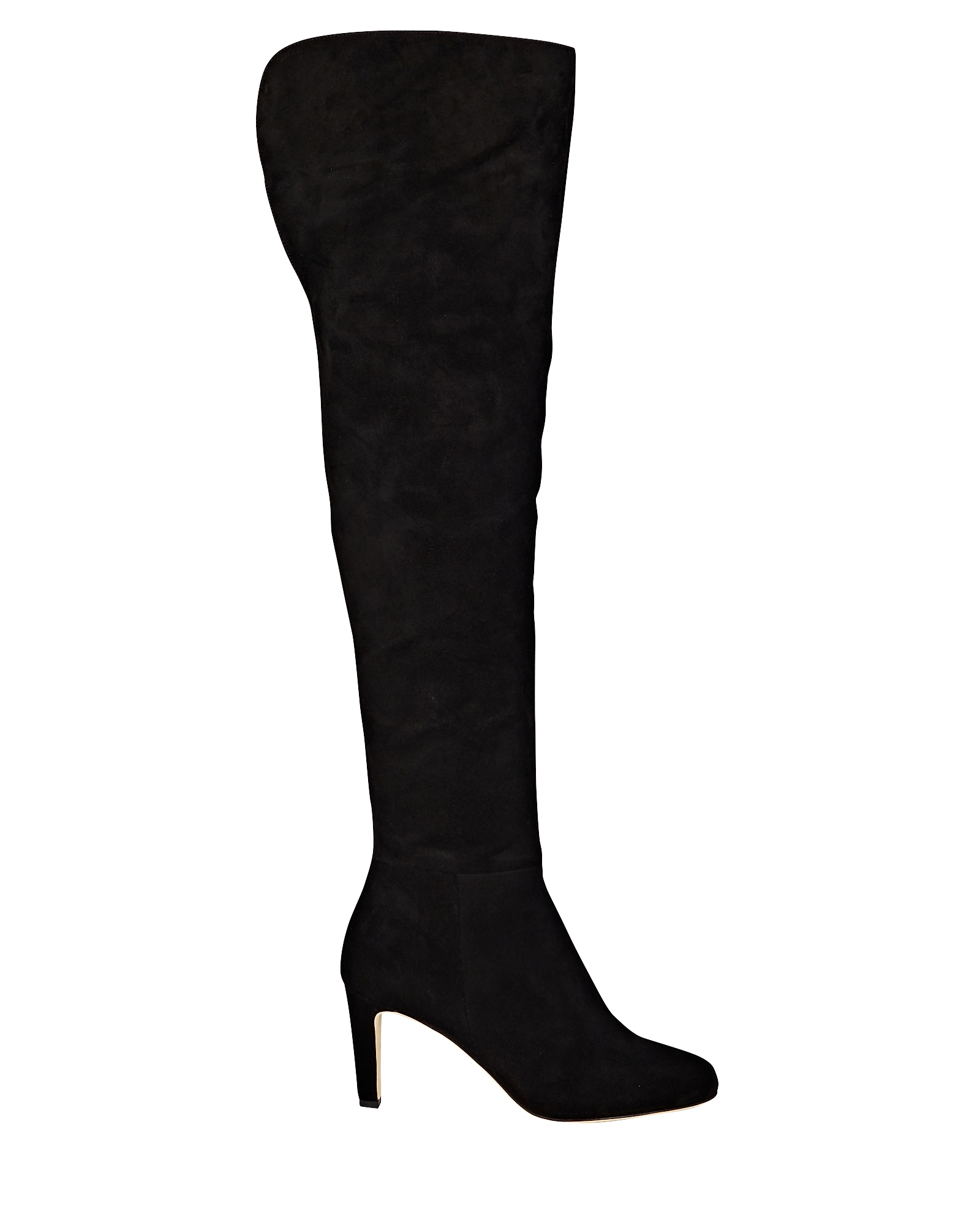 L'Agence Charlotte Suede Over-The-Knee Boots | INTERMIX®