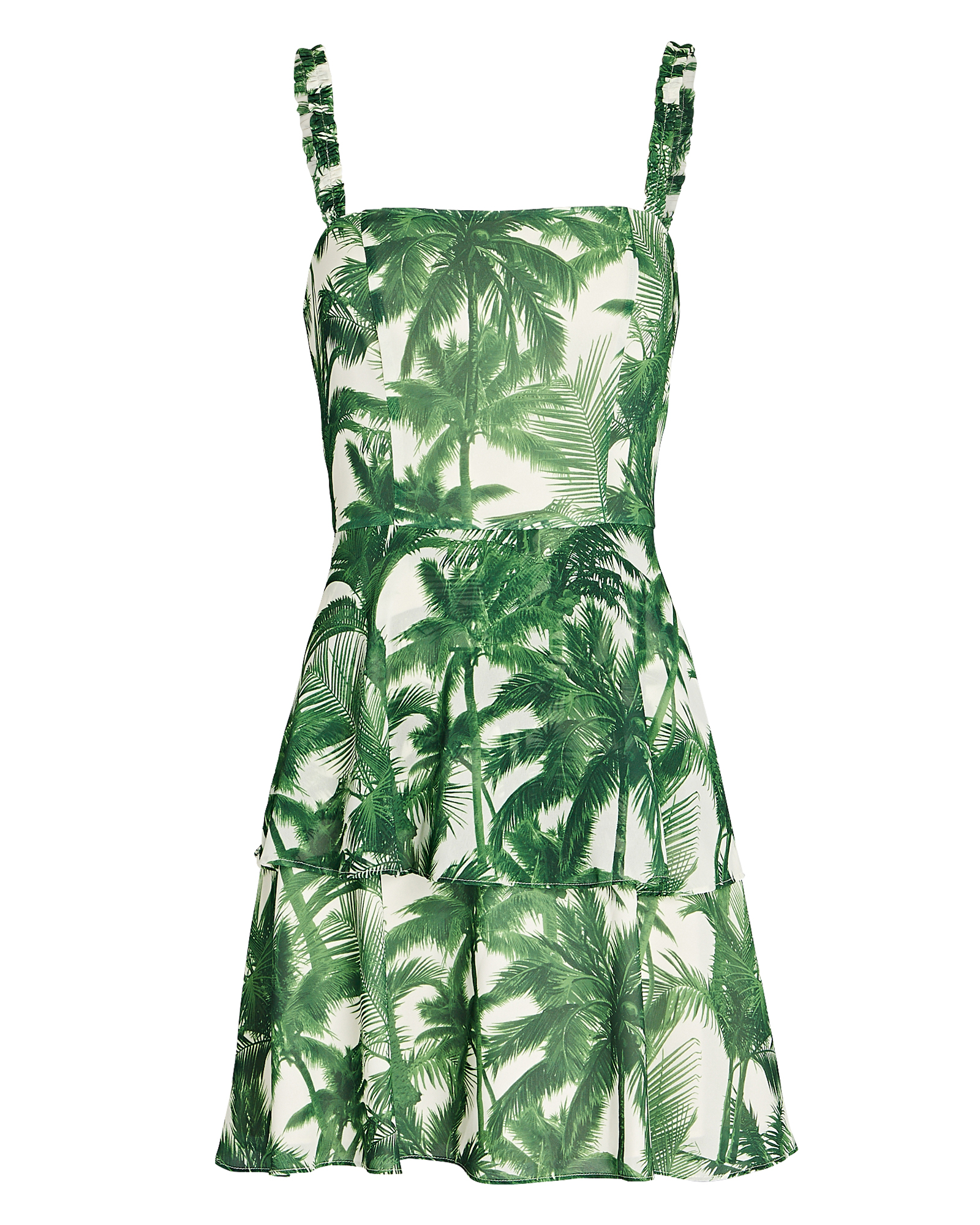 AMUR Ashton Ruffled Mini Dress | INTERMIX®