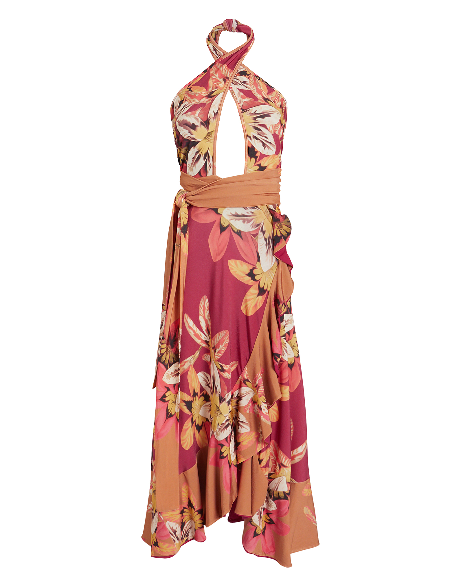 Carmen Floral Jersey Midi Dress | INTERMIX®