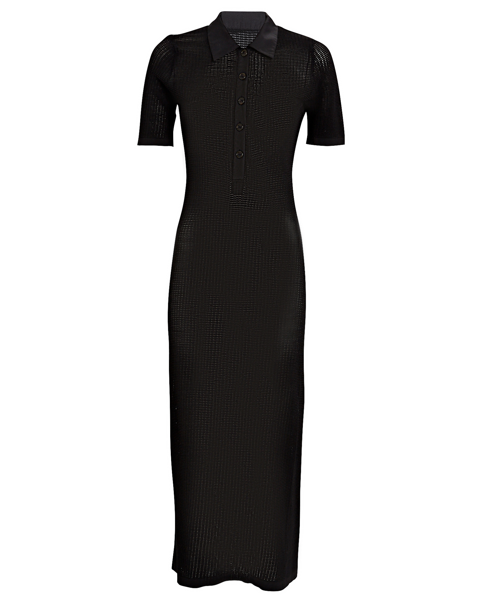 Solid & Striped Leigh Knit Polo Midi Dress | INTERMIX®