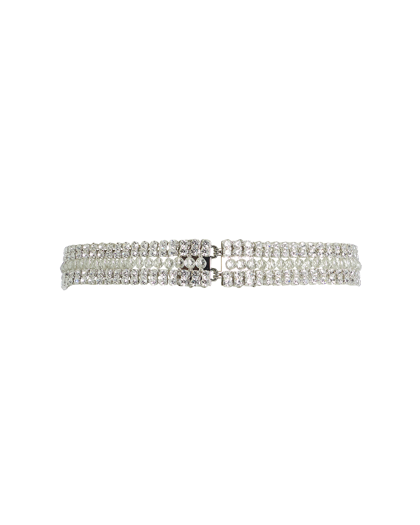 Crystal-Beaded Waist Belt