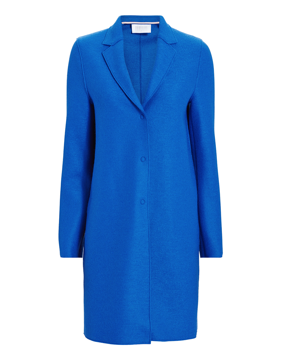 Electric Blue Cocoon Coat