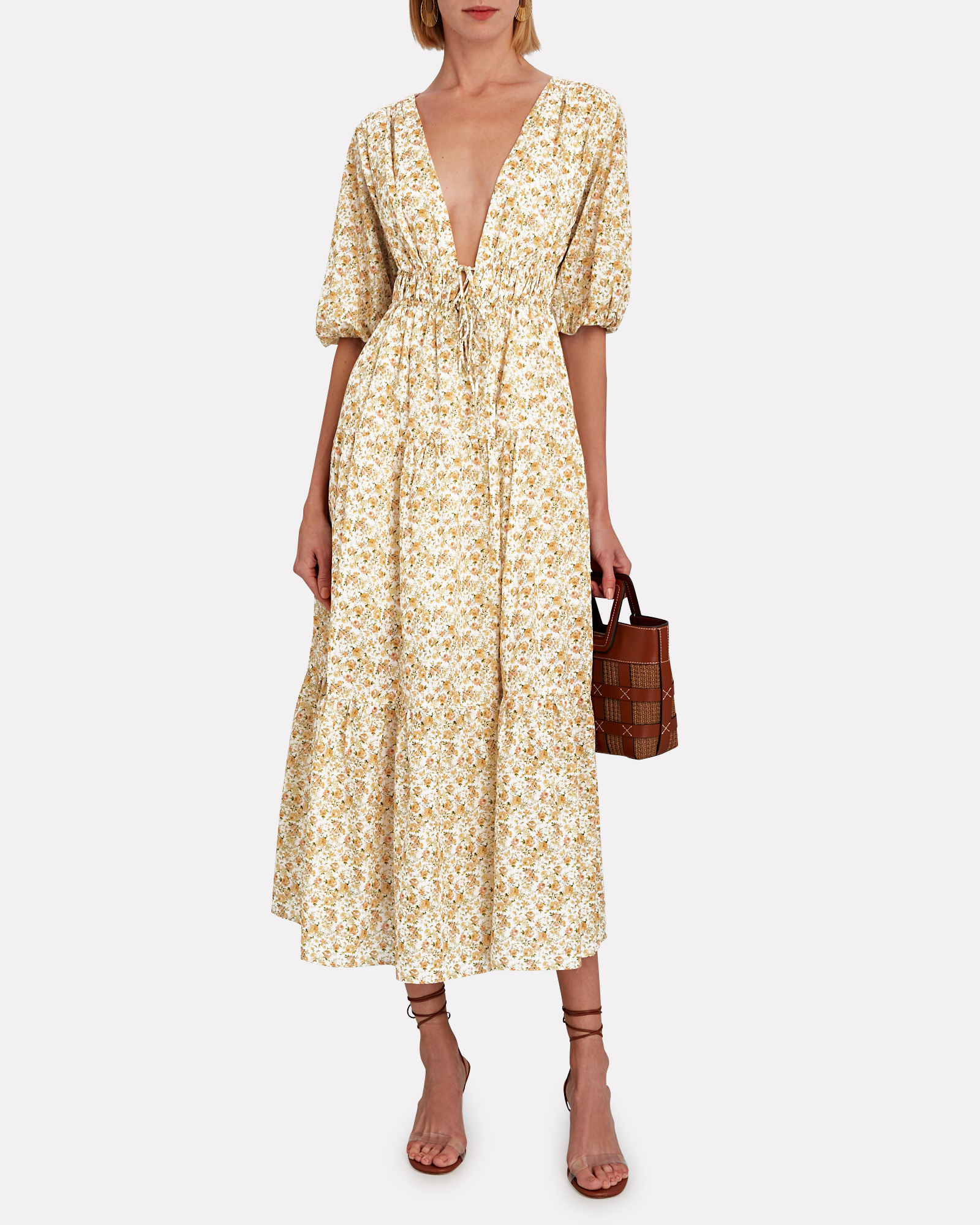 Significant Other Adele Rosalie Floral Midi Dress | INTERMIX®