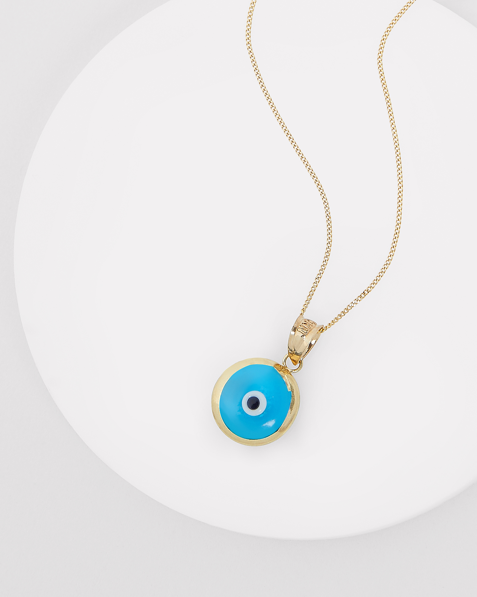 Evil Eye Pendant Necklace | INTERMIX®