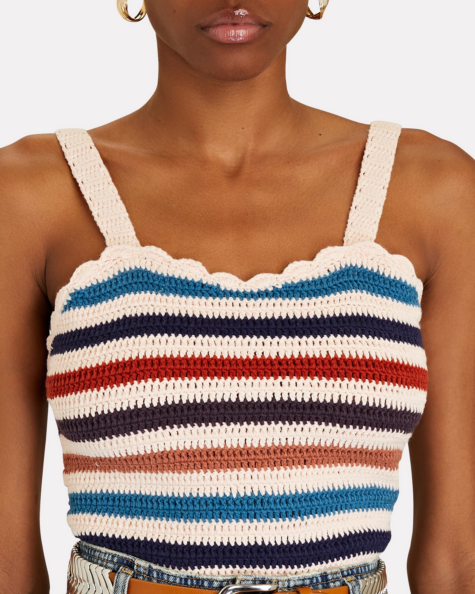 Chufy Rita Crochet Cotton-Blend Top | INTERMIX®