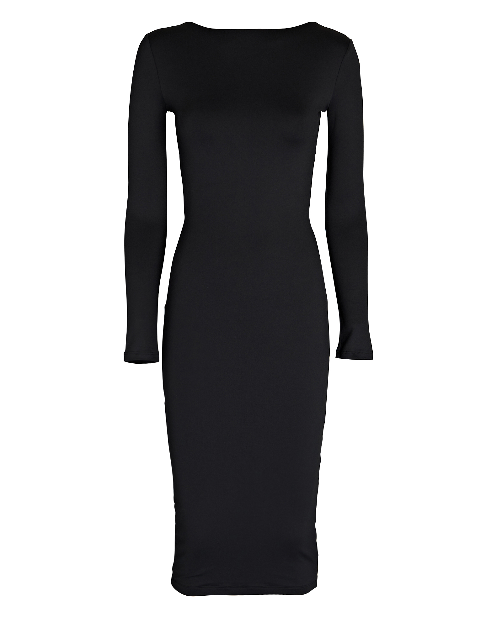ALIX NYC Eden Cut-Out Midi Dress In Black | INTERMIX®