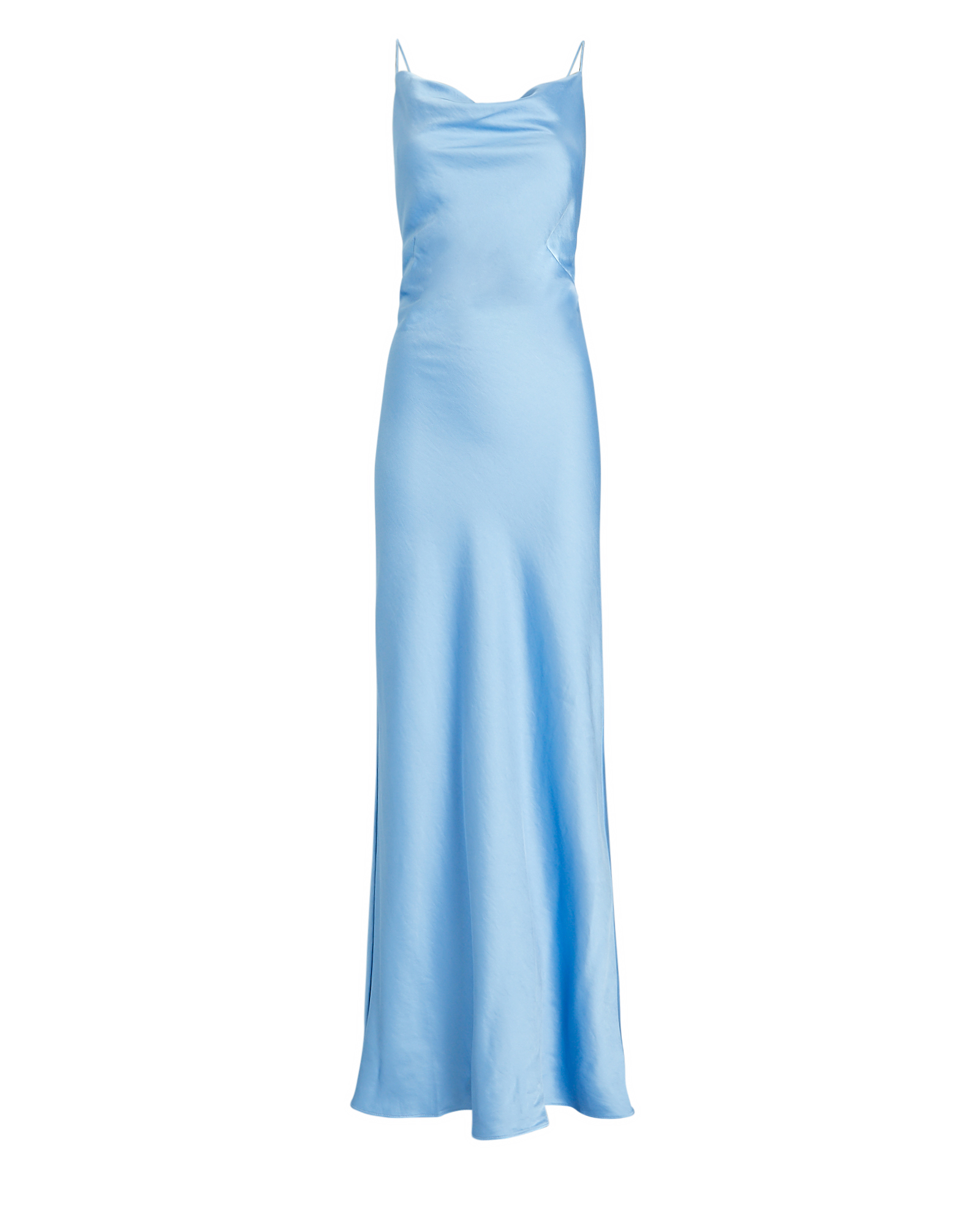 Significant Other Aila Tie-Back Satin Maxi Dress | INTERMIX®