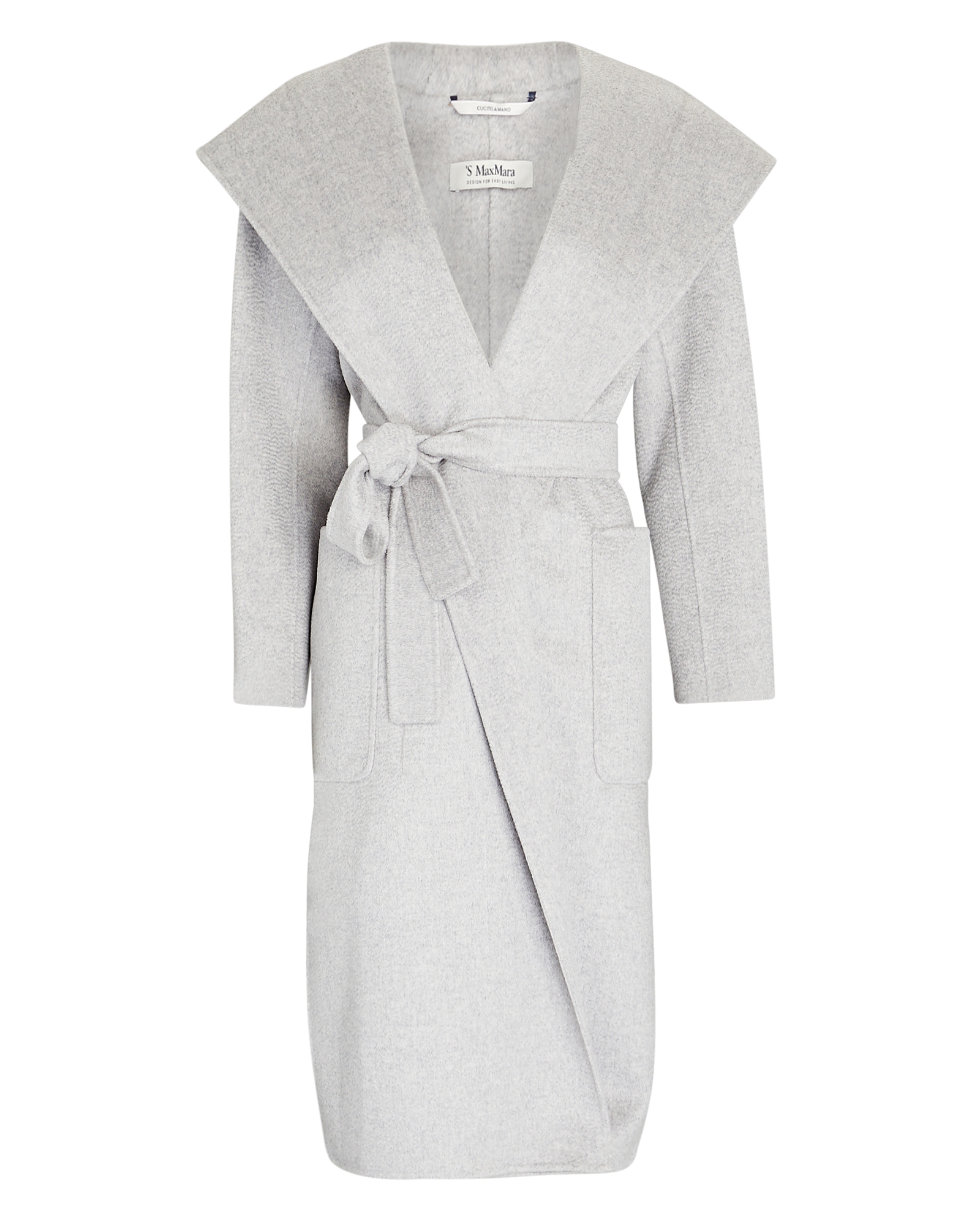 S Max Mara Nicole Wool-Cashmere Wrap Coat | INTERMIX®
