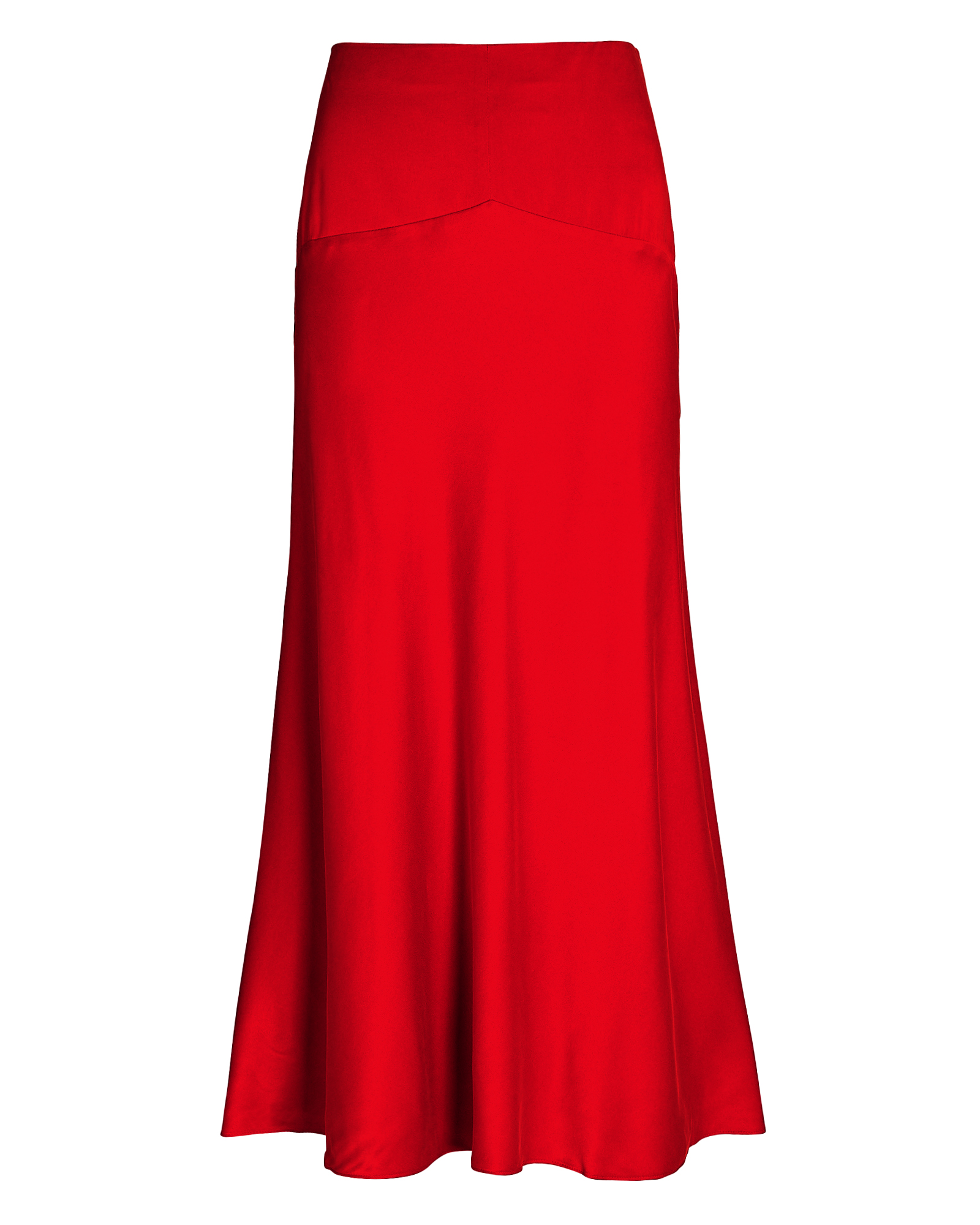 TOVE Cecily Silk Crop Top in Red | INTERMIX®
