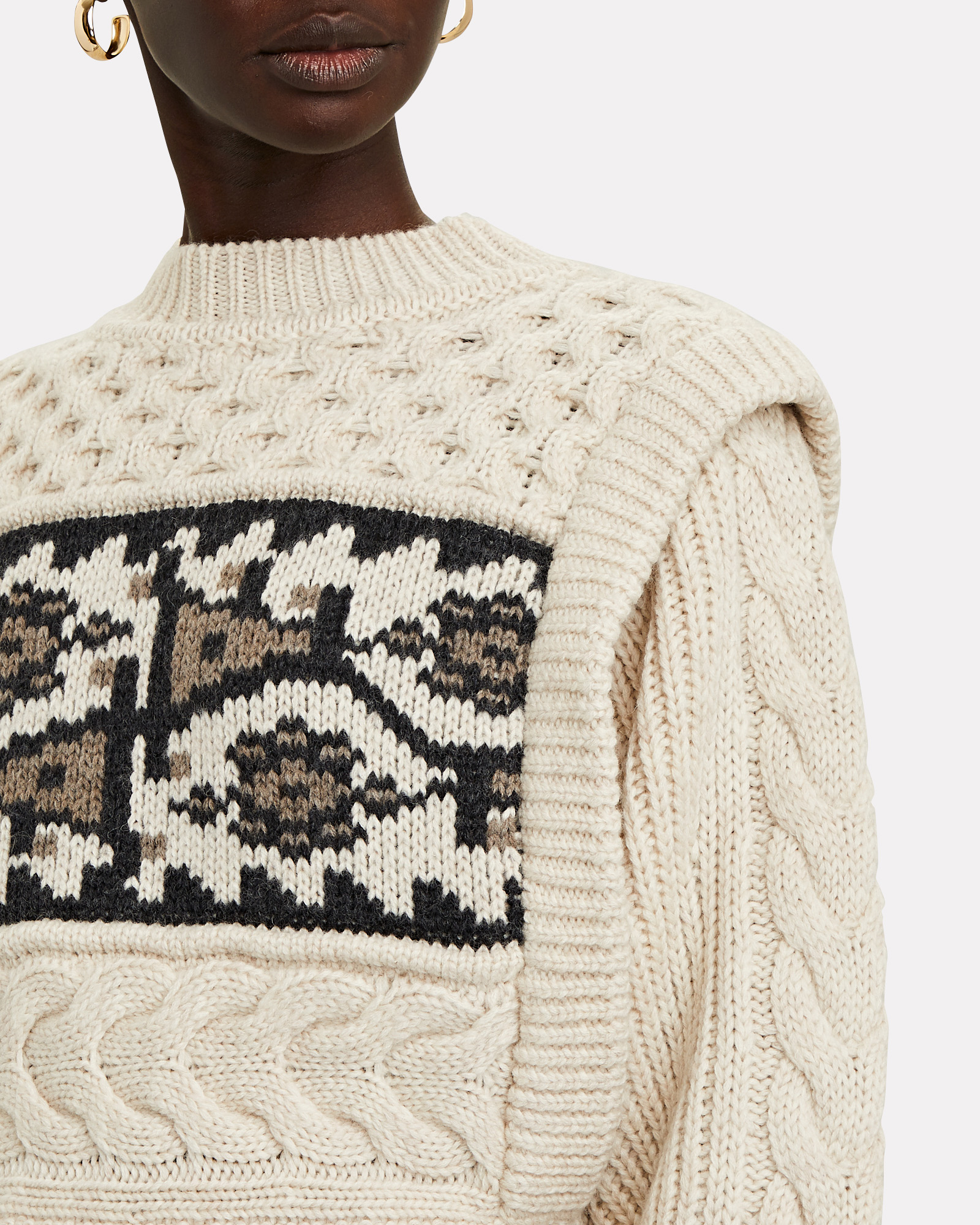 Isabel Marant Étoile Rioja Cable Knit Sweater | INTERMIX®