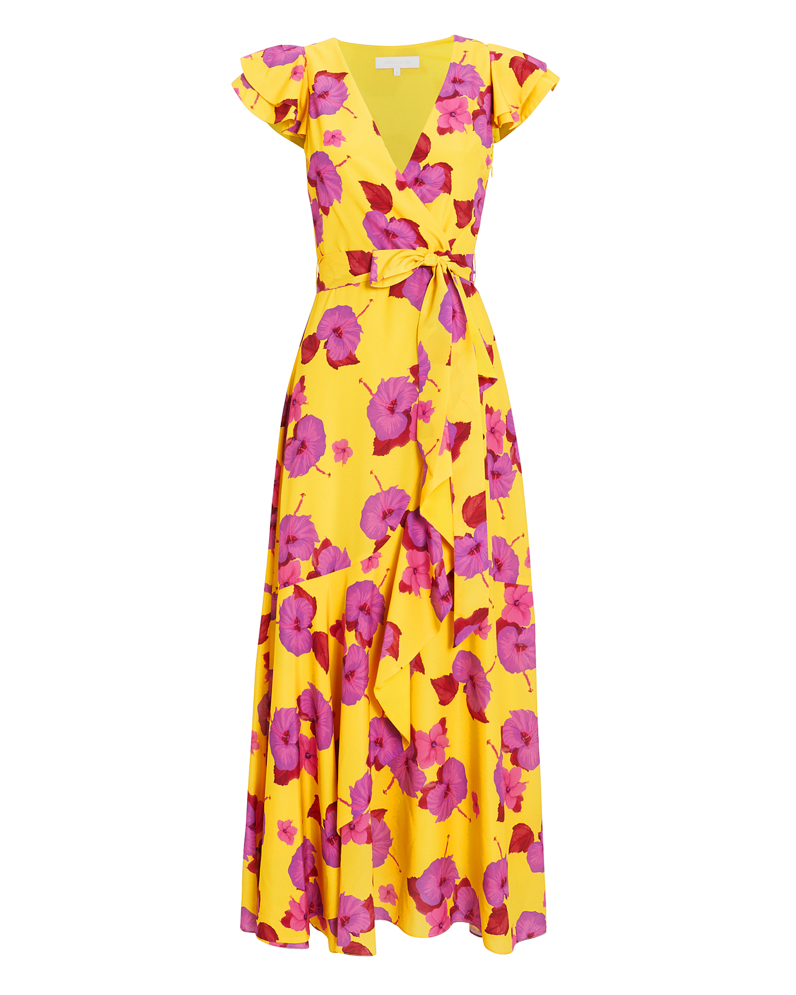 Almeda Floral Wrap Dress | INTERMIX®