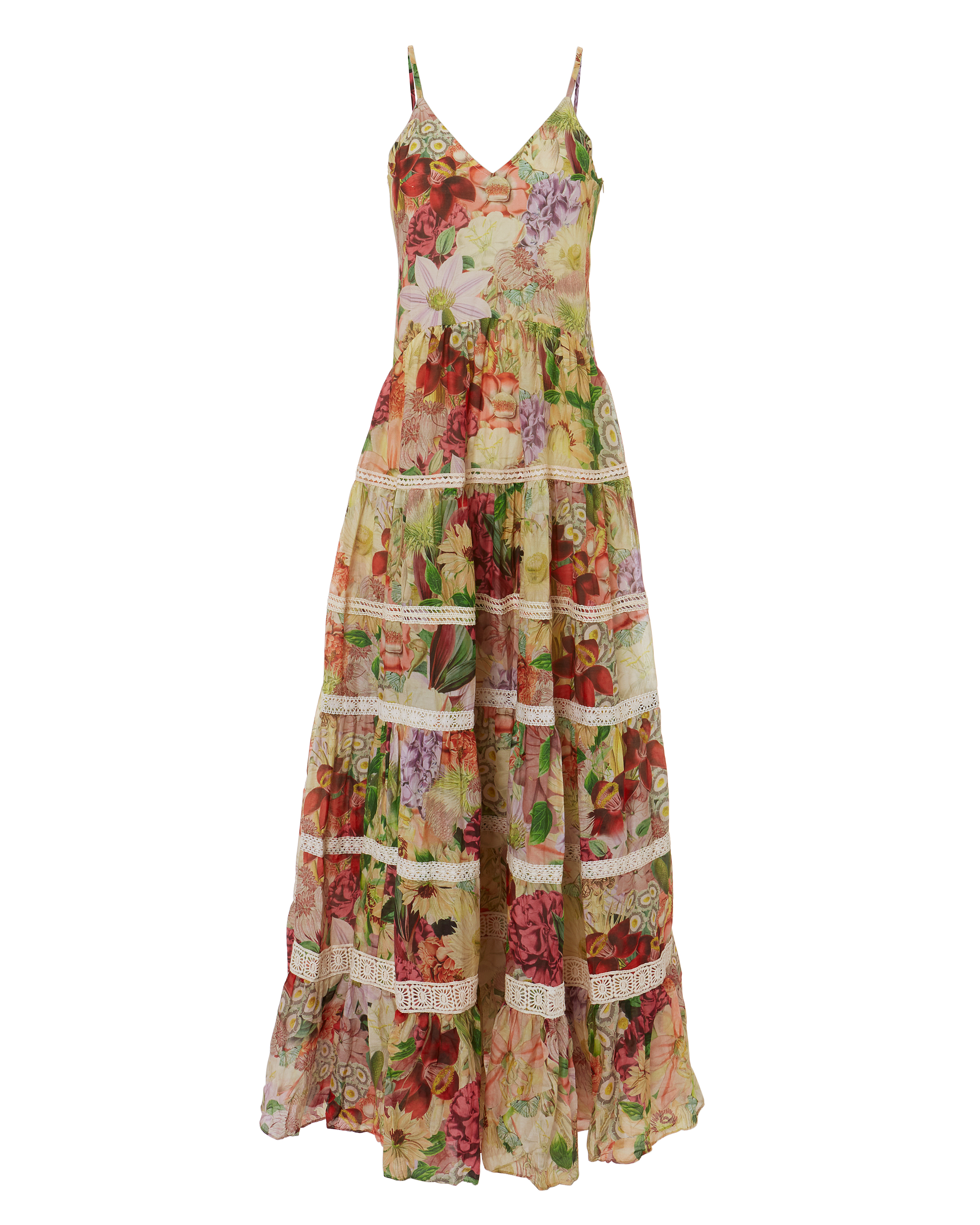 CAROLINA K Marietta Floral Maxi Dress,318K09MARIETA