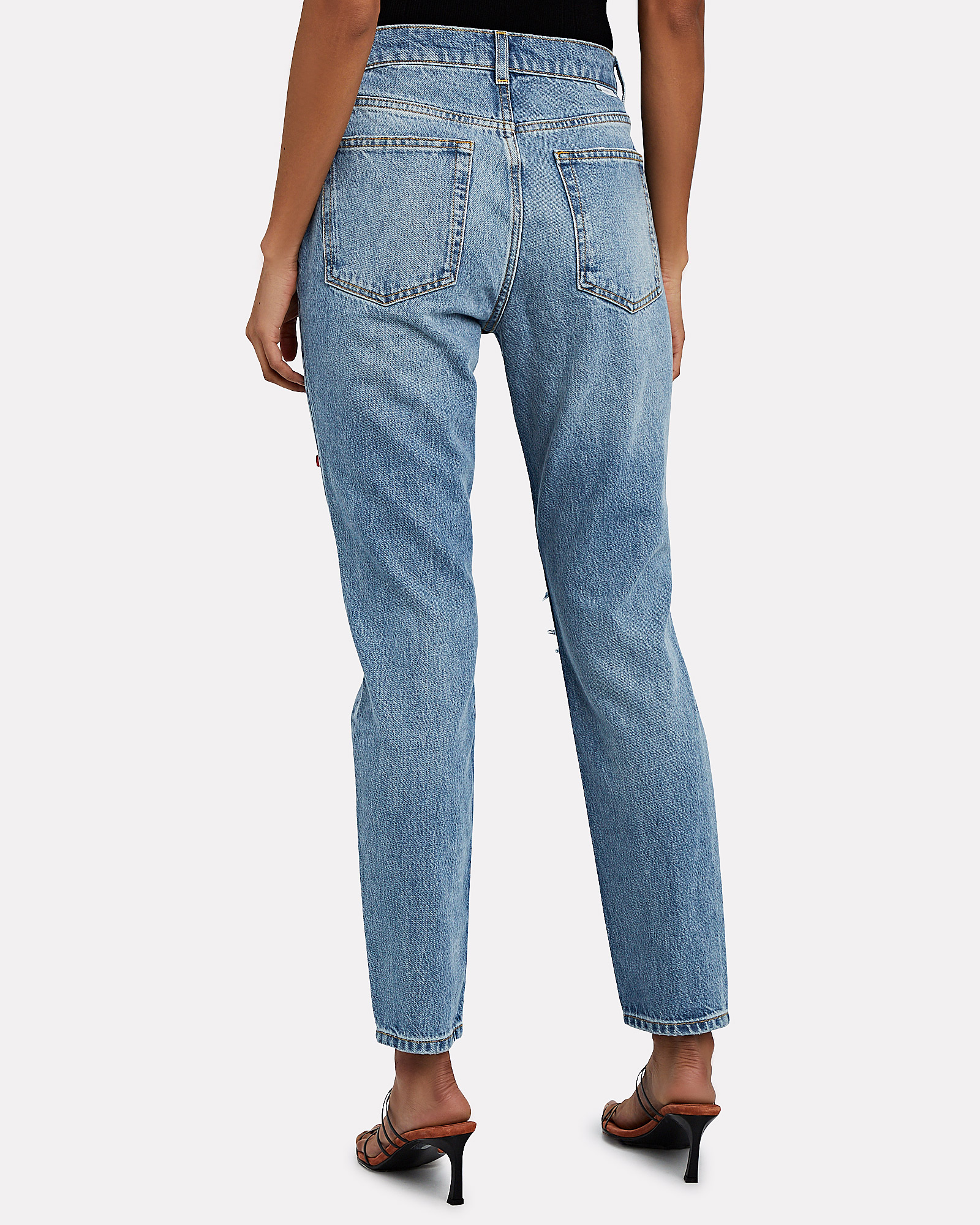 Boyish Jeans Billy Distressed High-Rise Jeans | INTERMIX®