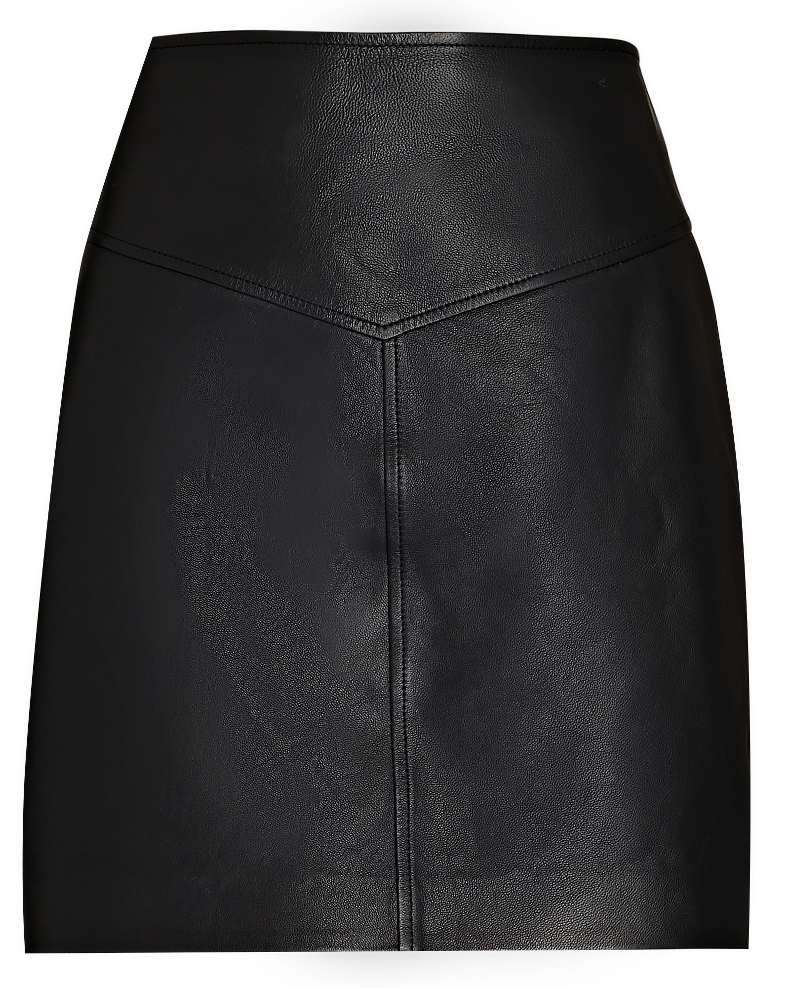 INTERMIX Private Label Blanche Leather Mini Skirt | INTERMIX®