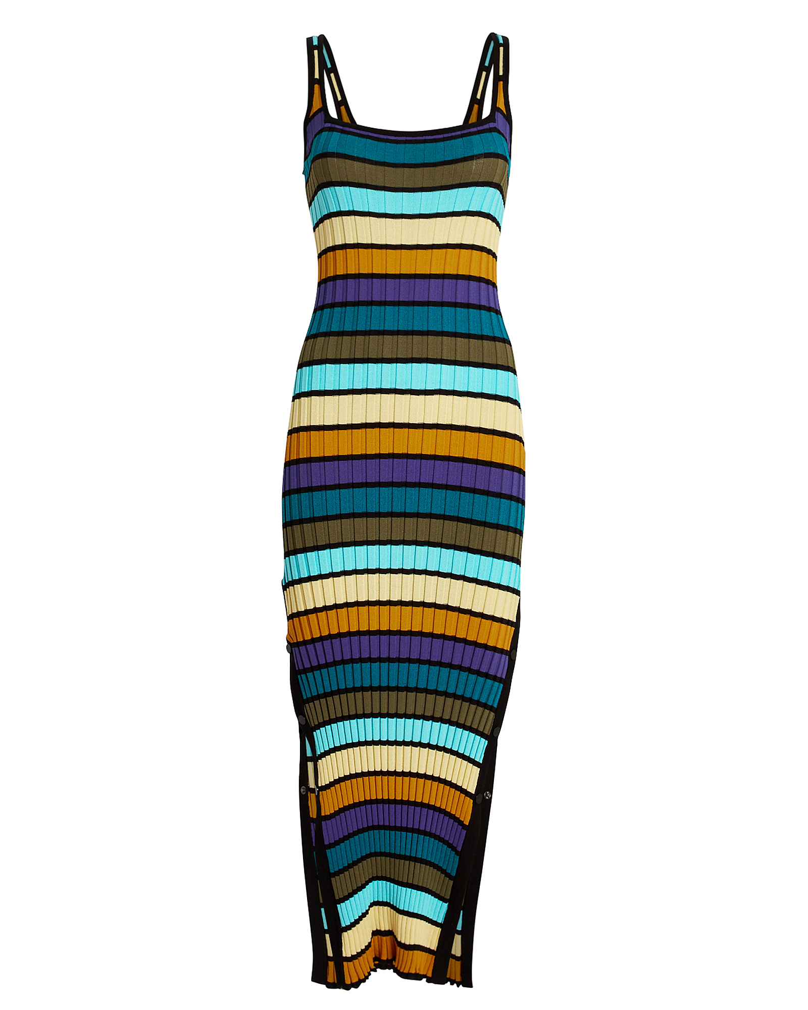 Solid & Striped | Striped Rib Knit Maxi Dress | INTERMIX®