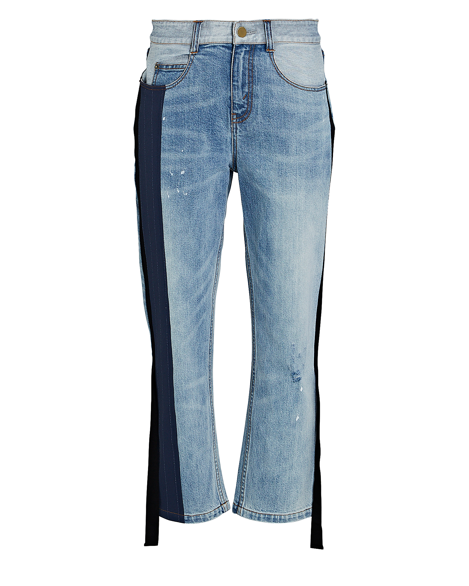 HELLESSY Holbourne Cropped Boyfriend Jeans,060049754593