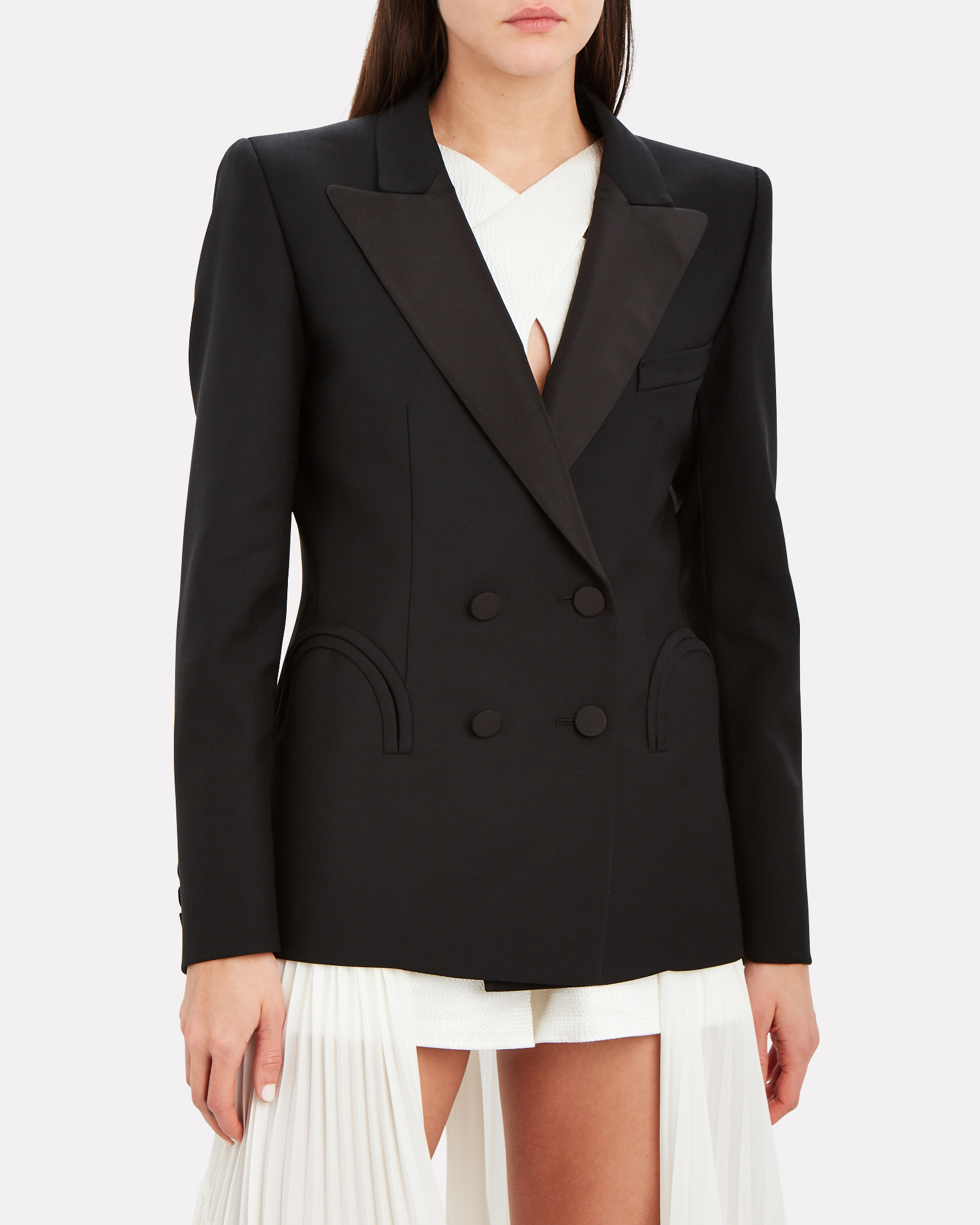 Blazé Milano | Charmer Fitted Double-Breasted Blazer | INTERMIX®