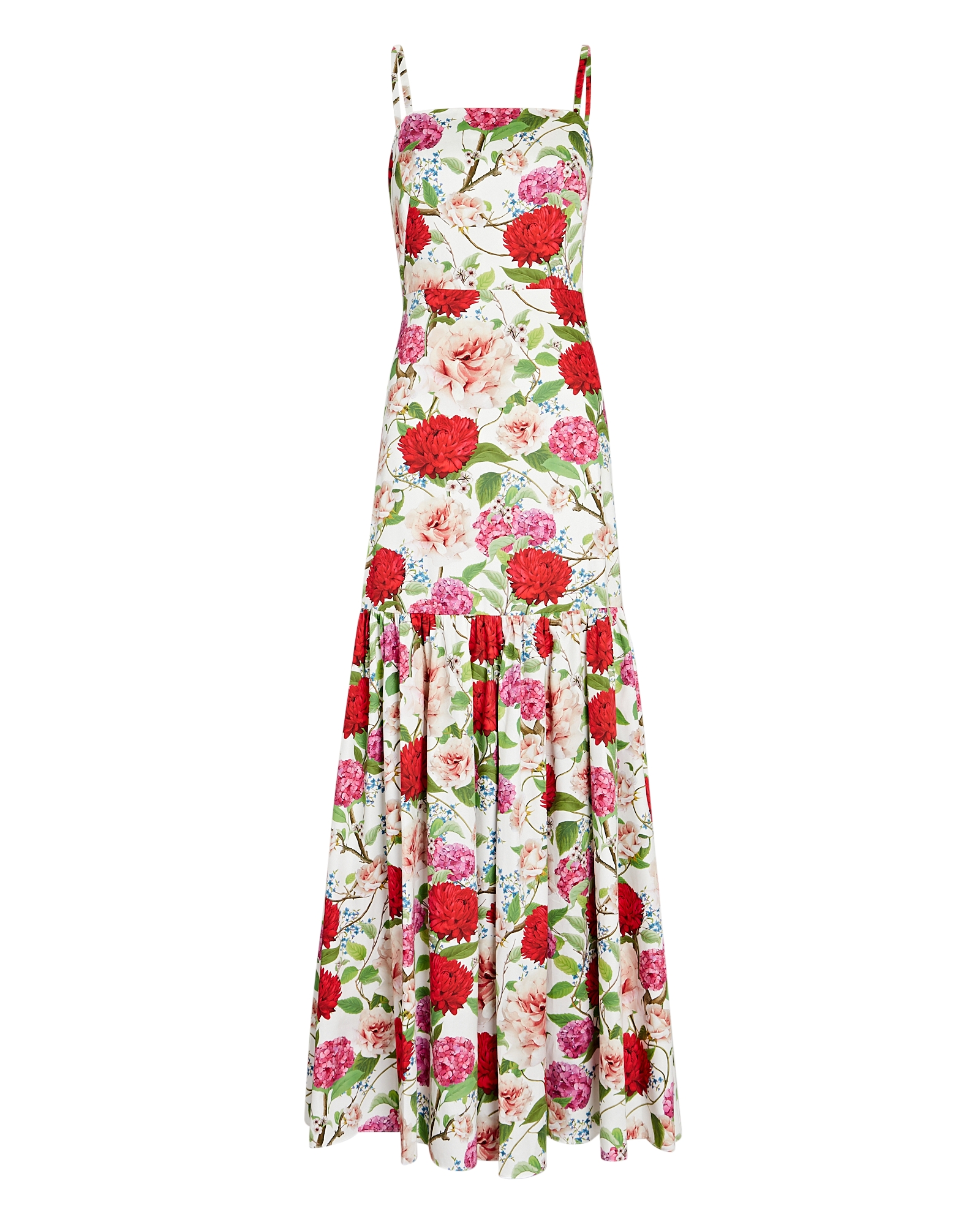 Borgo De Nor Cordelia Floral Poplin Maxi Dress | INTERMIX®