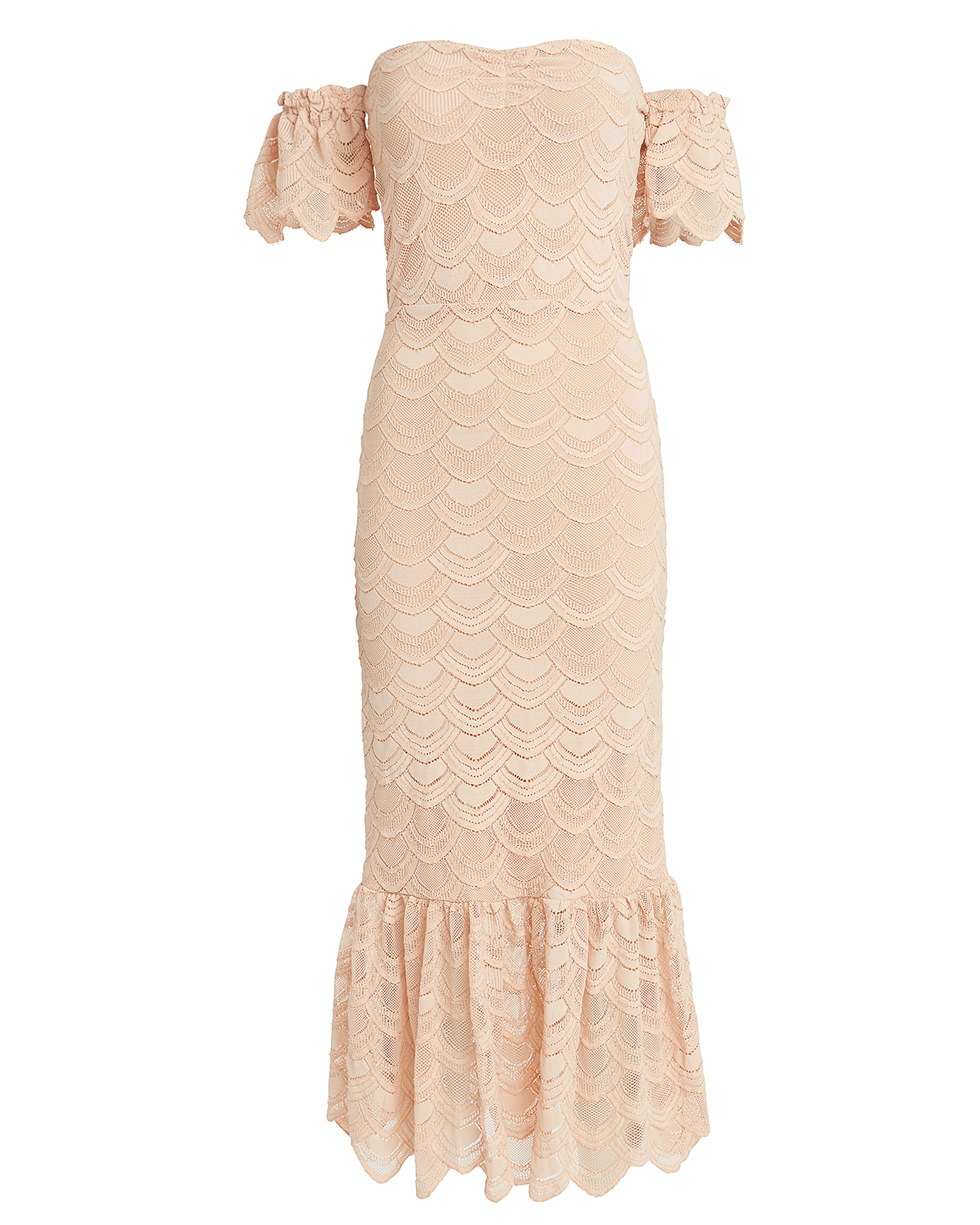 Victorian Flutter Midi Dress | INTERMIX®