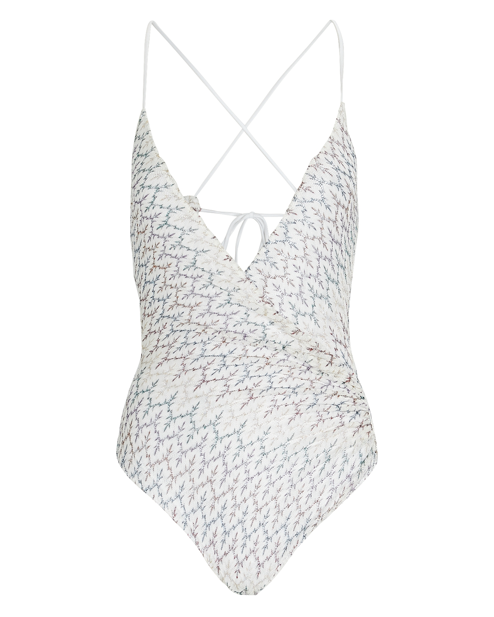 Missoni Mare Knit Chevron One-Piece Swimsuit | INTERMIX®