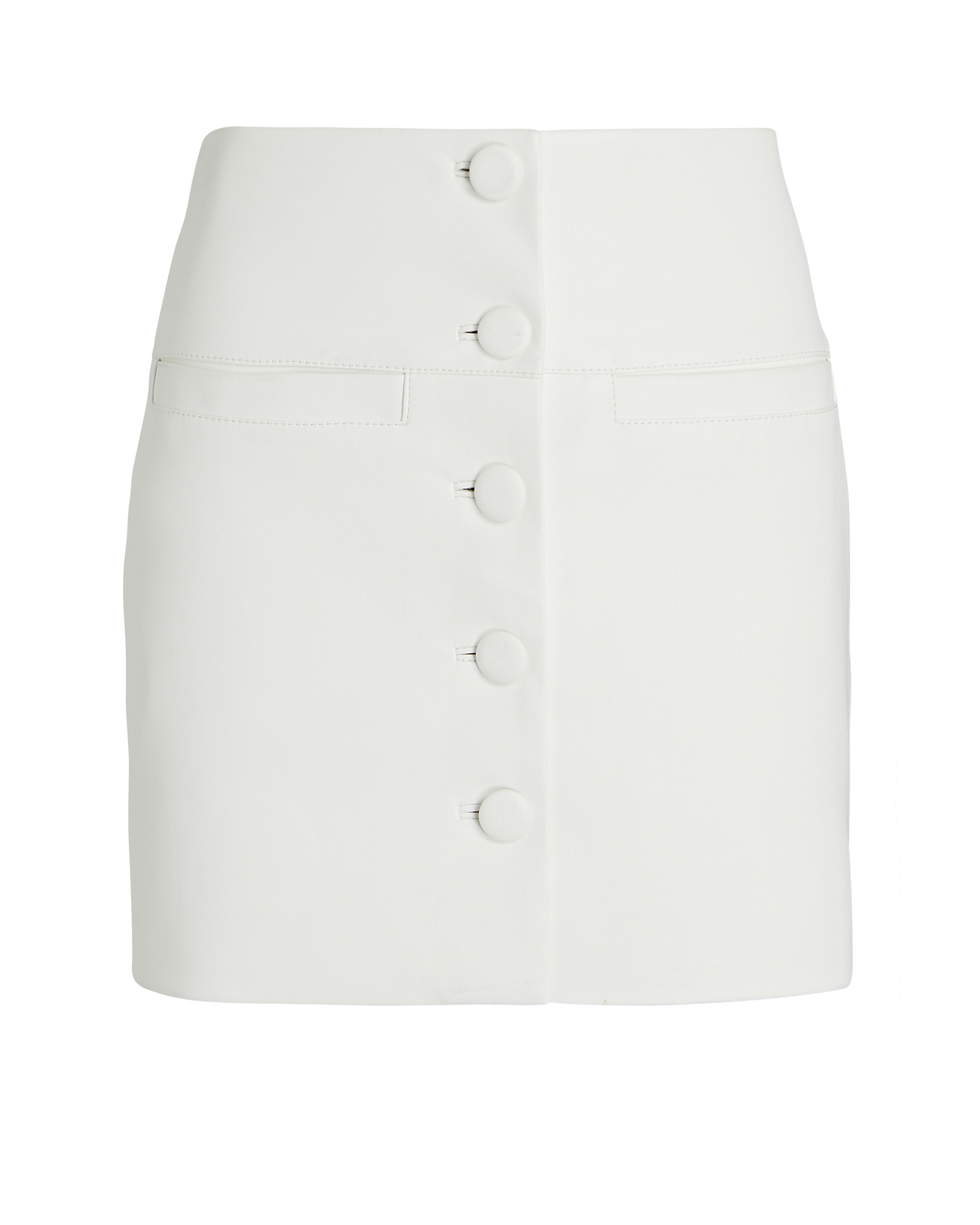 Proenza Schouler White Label Faux Leather Mini Skirt | INTERMIX®