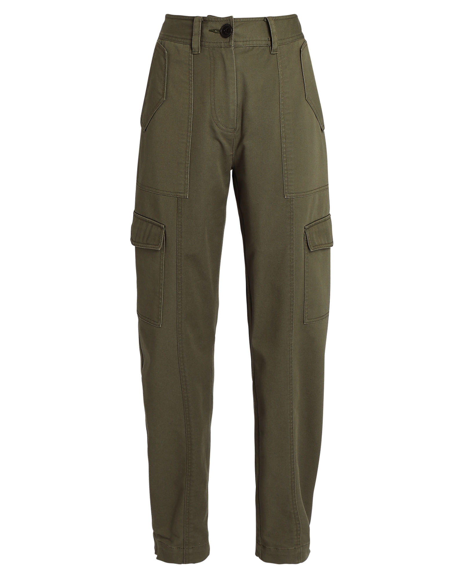 Derek Lam 10 Crosby Elian Utility Pants in Green | INTERMIX®