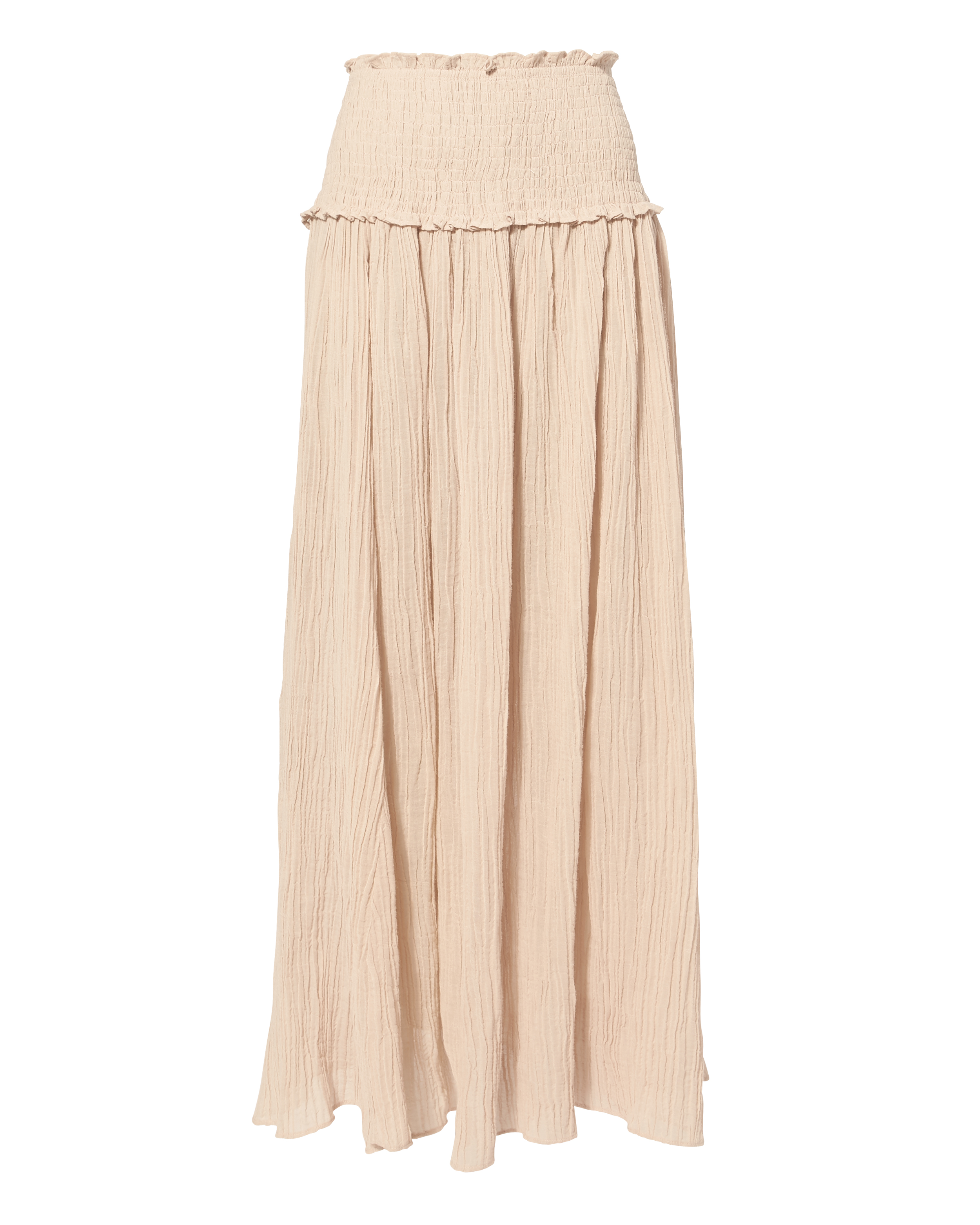 Bayou Shirred Skirt