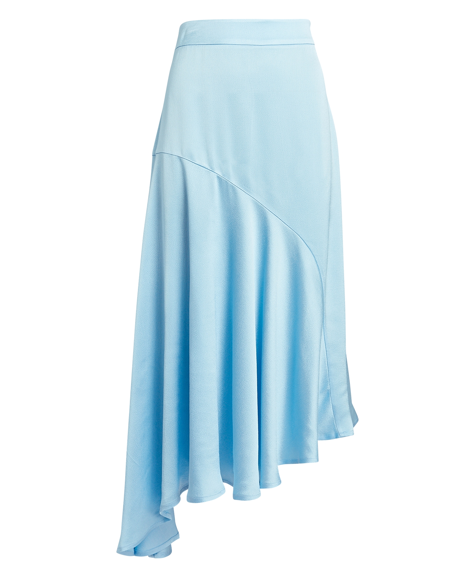 Anna Quan Azura Satin Asymmetrical Skirt | INTERMIX®