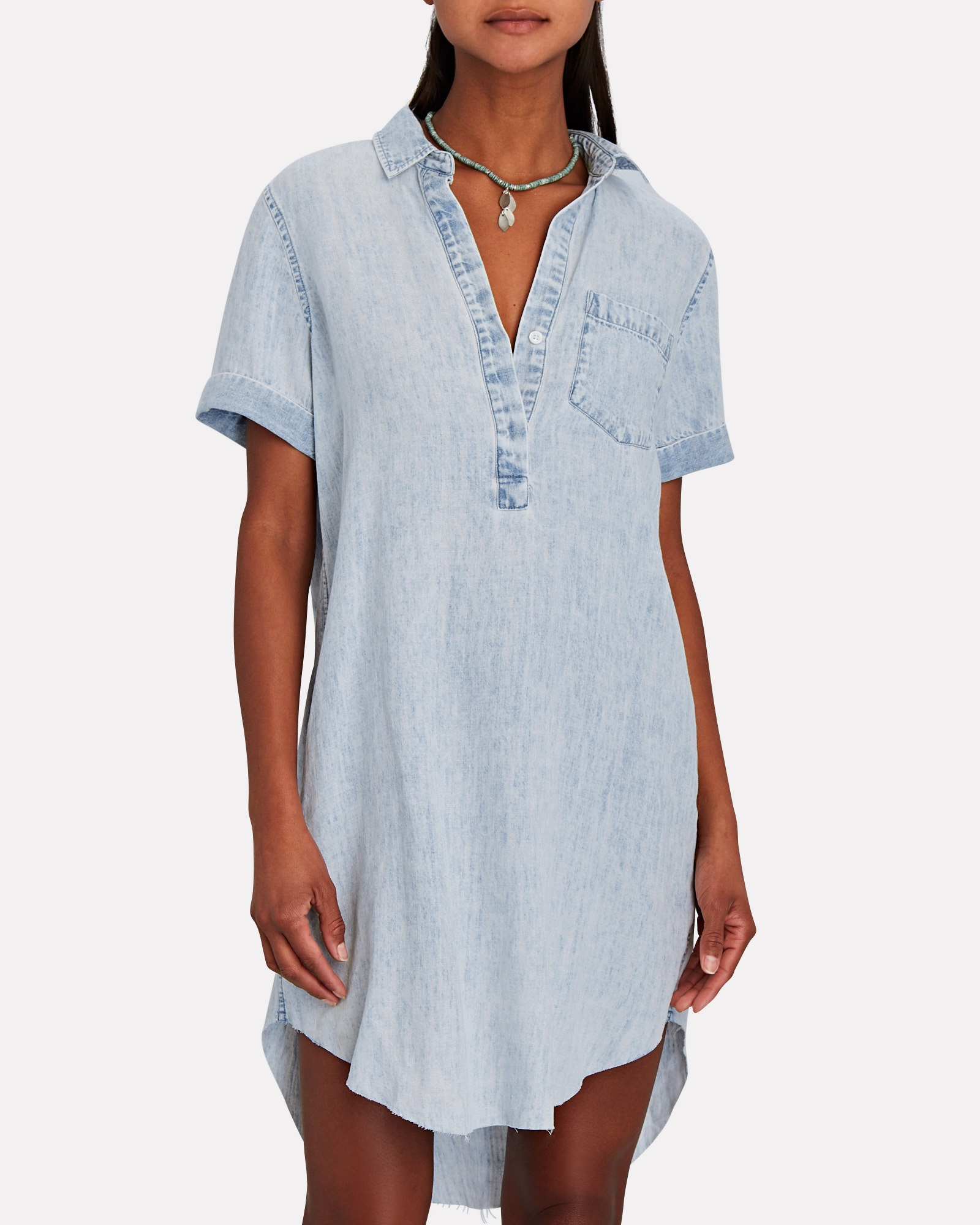 Rails Valerie Denim Mini Shirt Dress | INTERMIX®