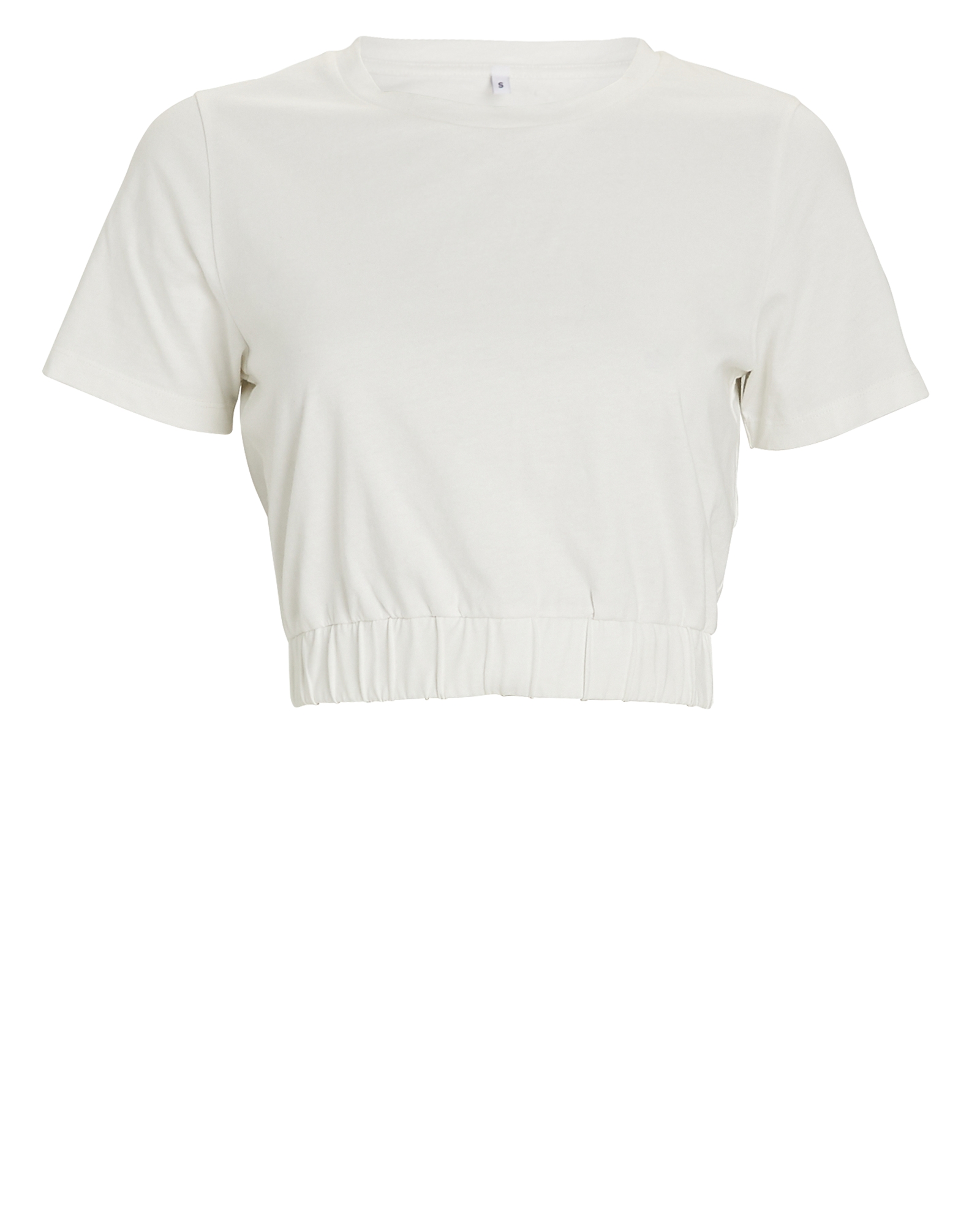 INTERMIX Private Label Cora Cropped Organic Cotton T-Shirt | INTERMIX®