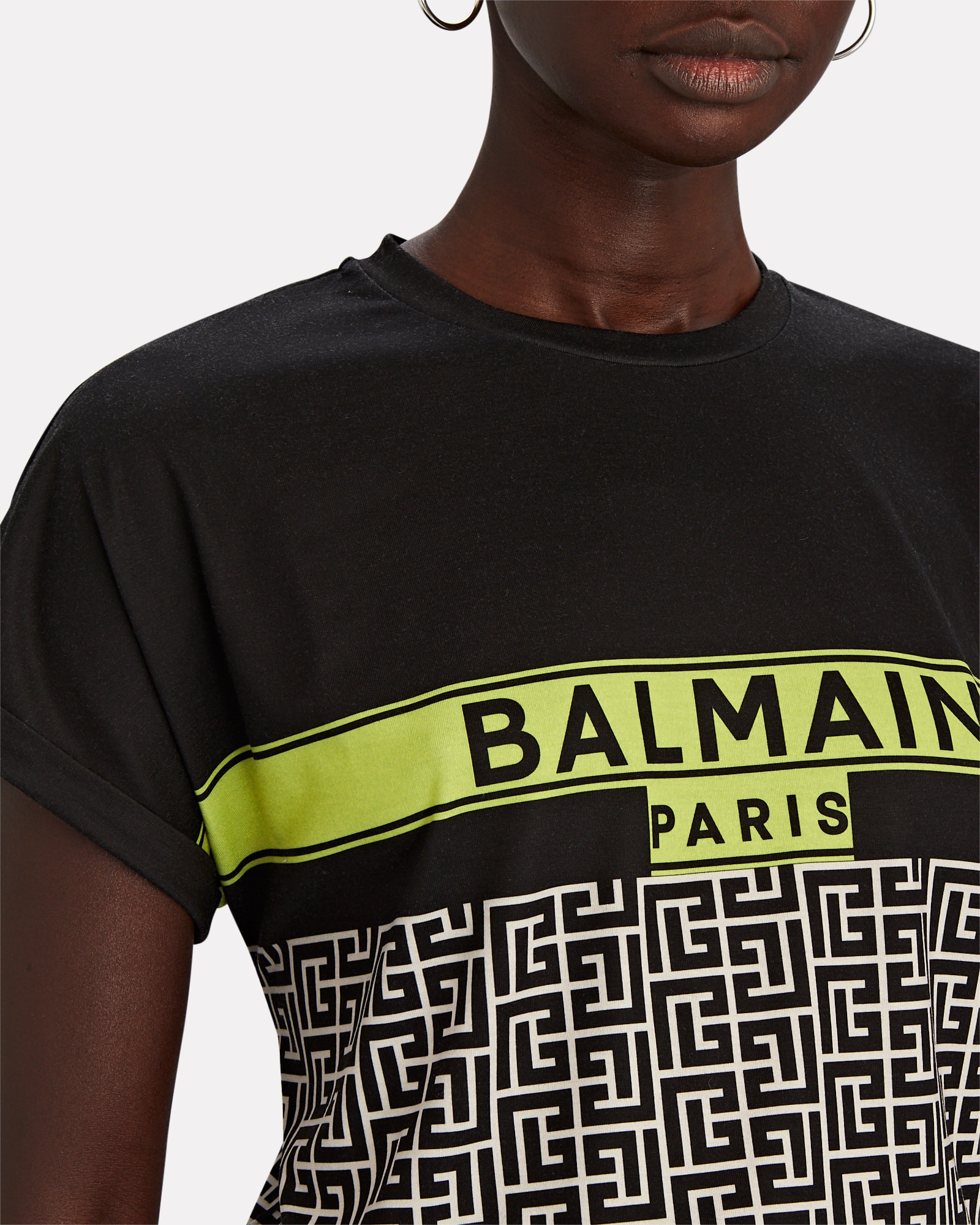 Balmain Monogram Logo T-Shirt | INTERMIX®