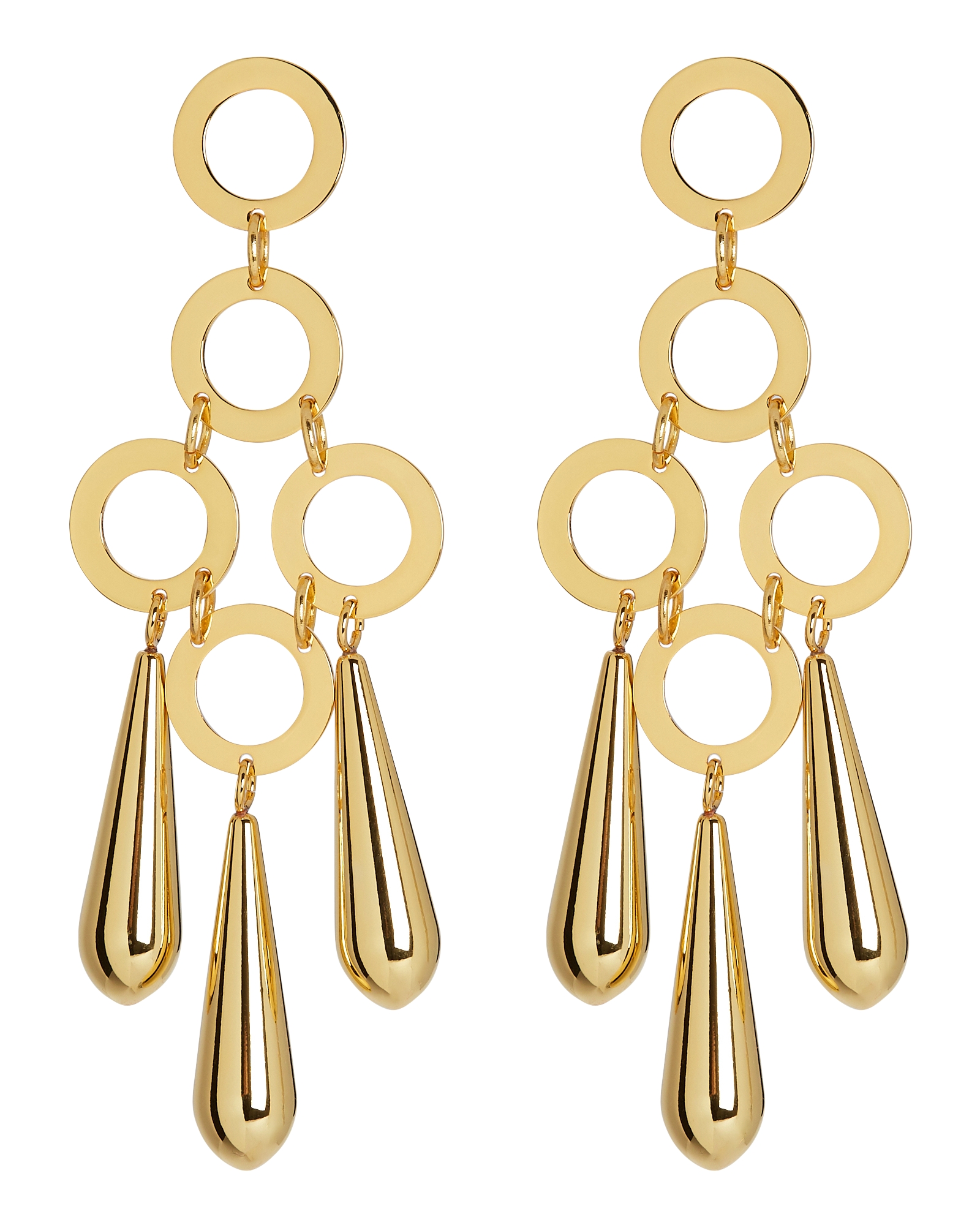 Cult Gaia Bibi Chandelier Earrings In Gold | ModeSens