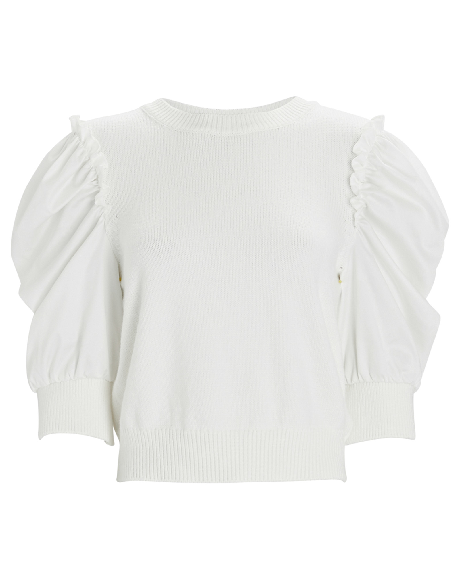 ADEAM Tulip Puff Sleeve Sweater | INTERMIX®