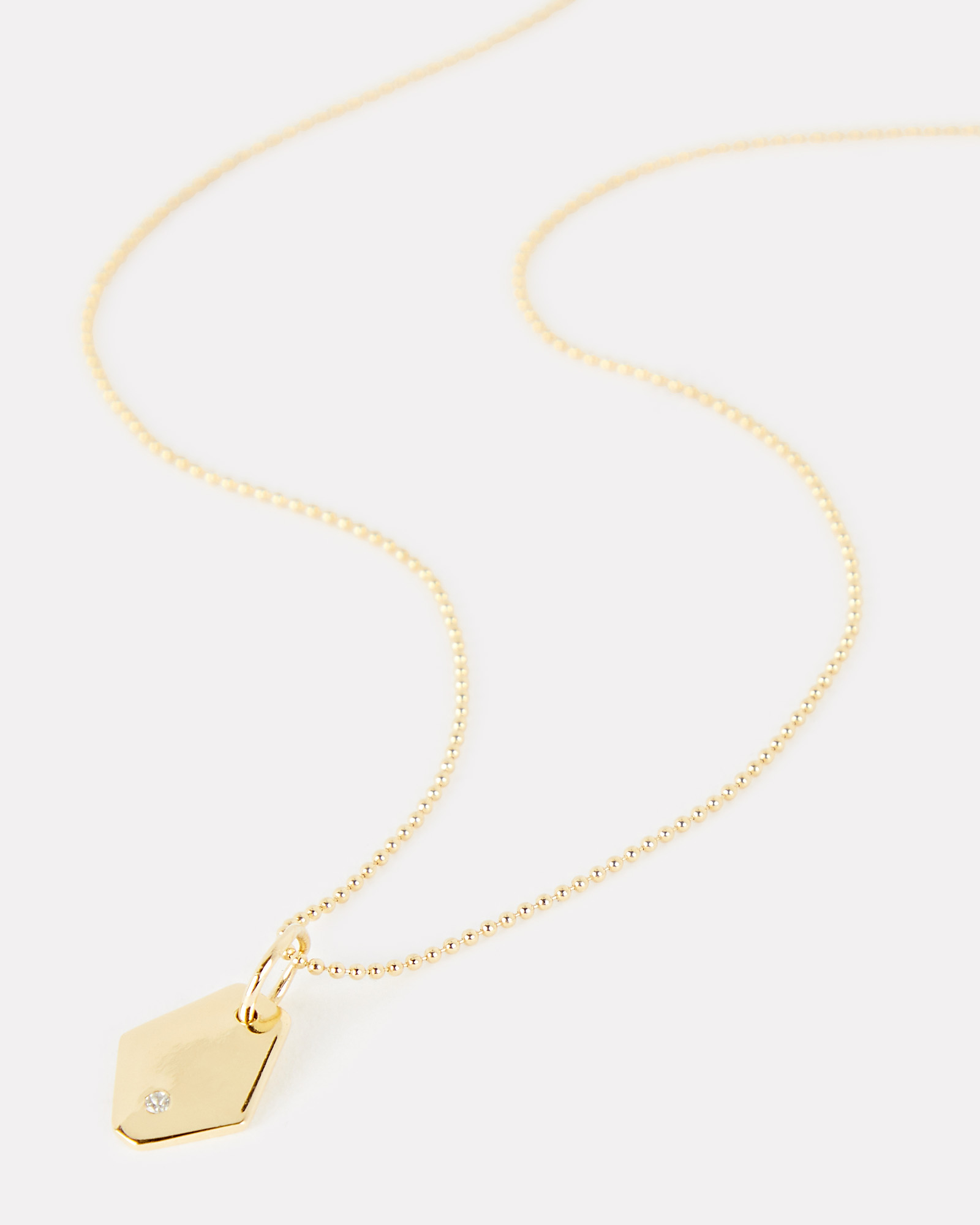 Ela Rae Ball Chain Pendant Necklace | INTERMIX®