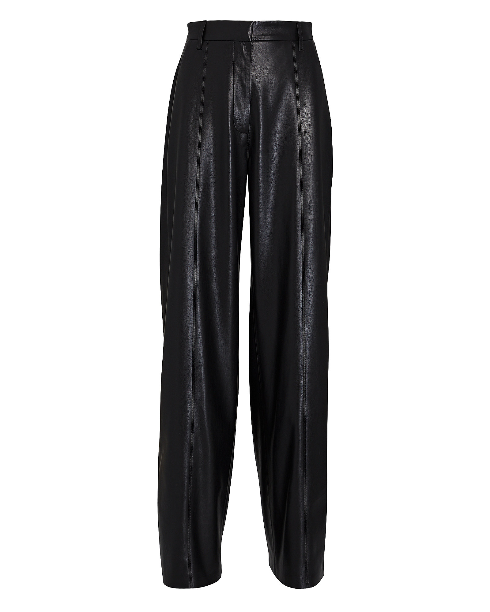 Nanushka Cleo Wide-Leg Vegan Leather Pants | INTERMIX®
