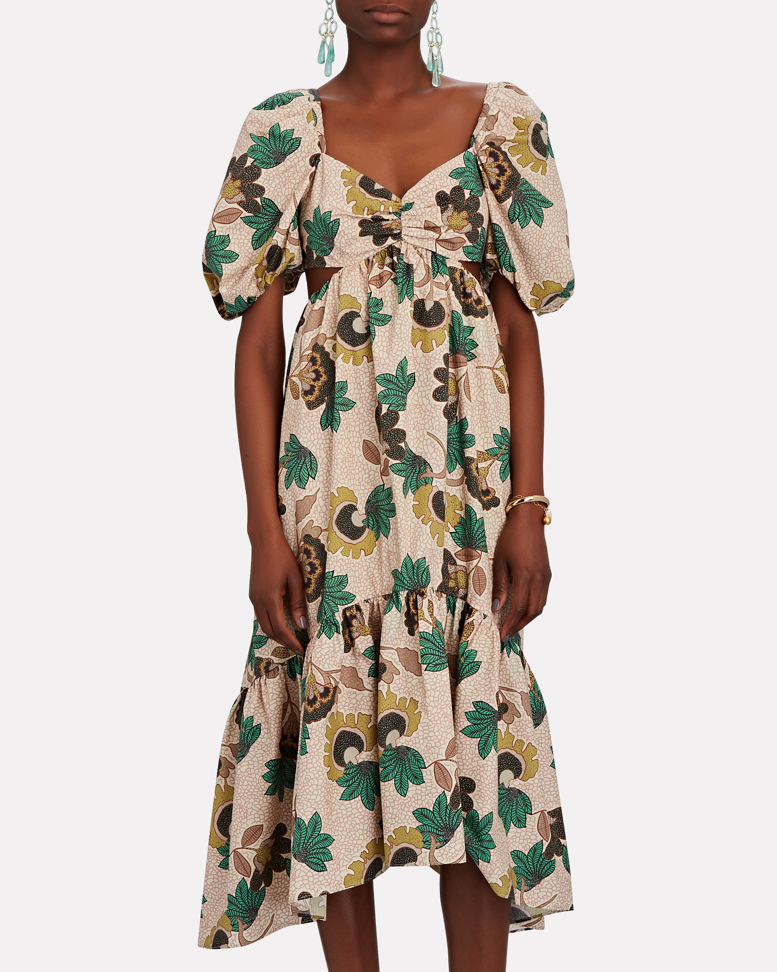 Autumn Adeigbo Midge Midi Dress | INTERMIX®