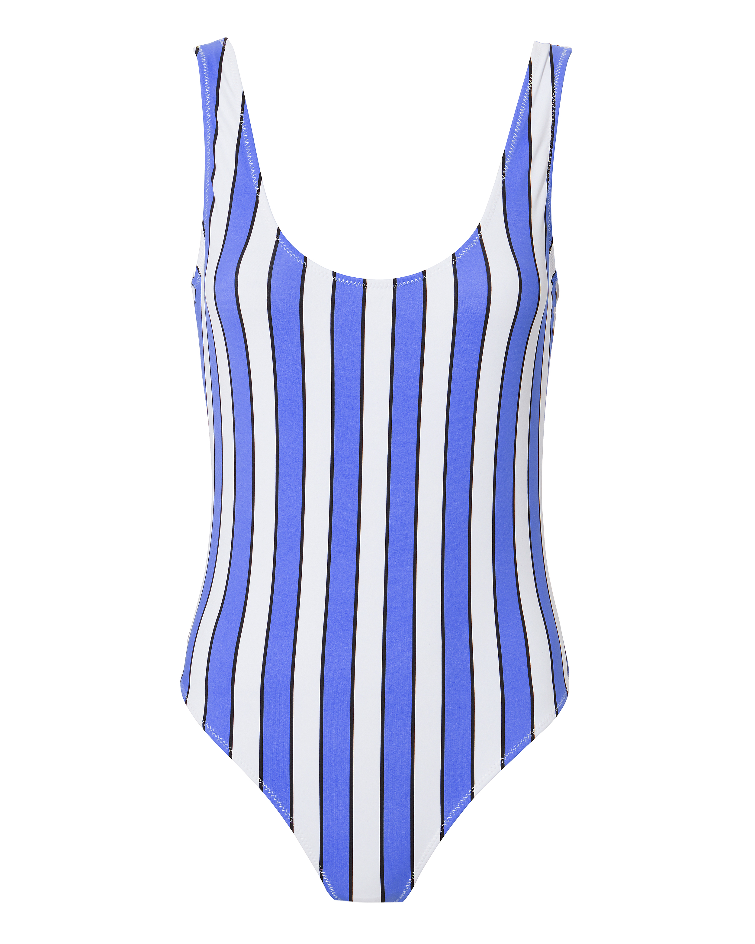 CAROLINE CONSTAS Artisi Striped One Piece Swimsuit,MB001WSJ-S18-ARTISI
