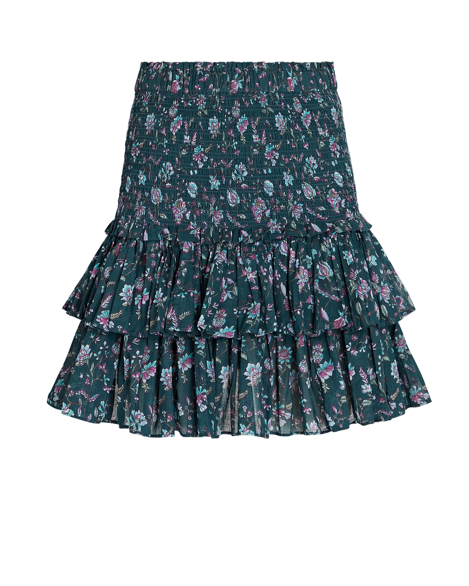 Isabel Marant Étoile Naomi Smocked Mini Skirt | INTERMIX®