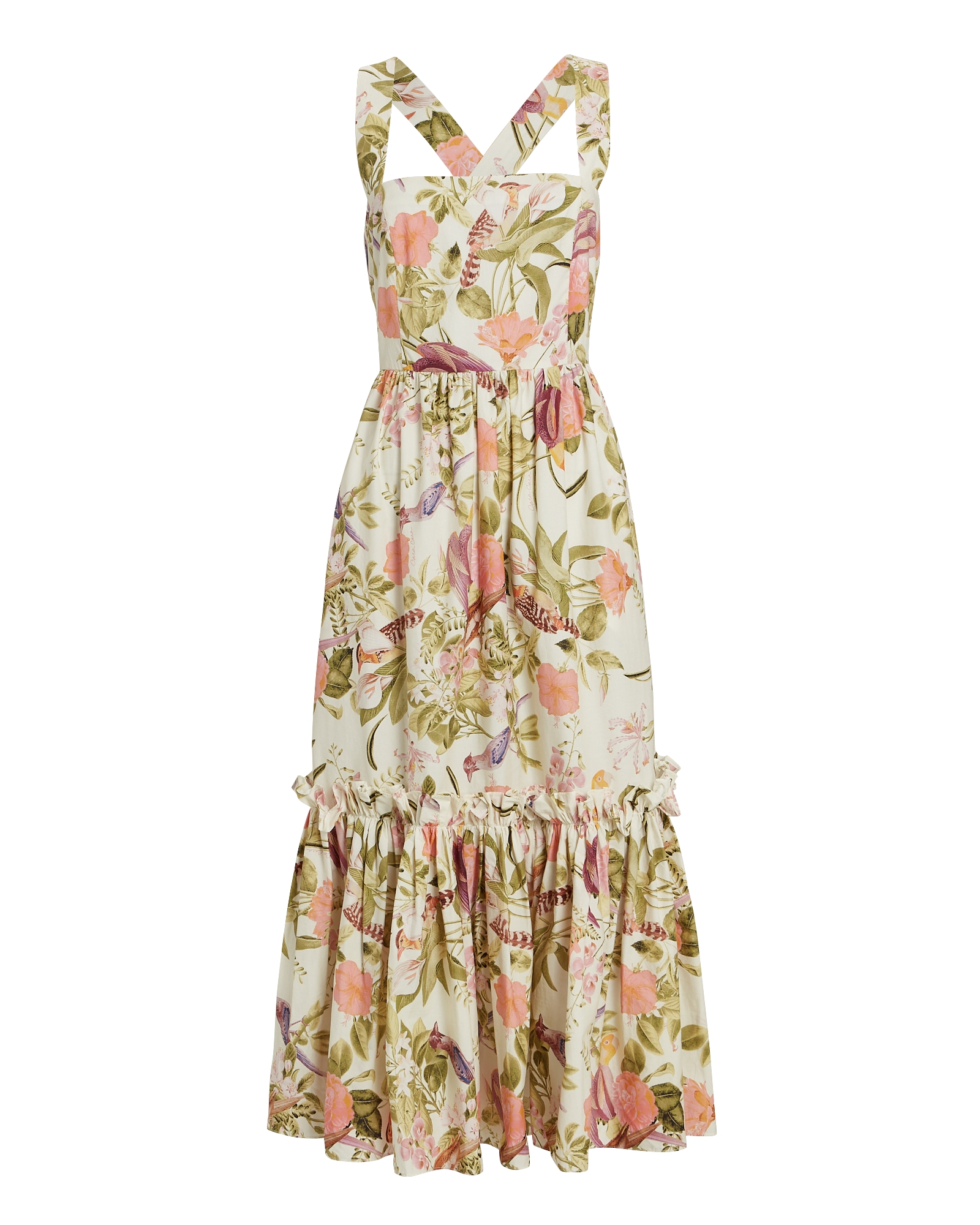 cara cara Julia Floral Midi Dress | INTERMIX®