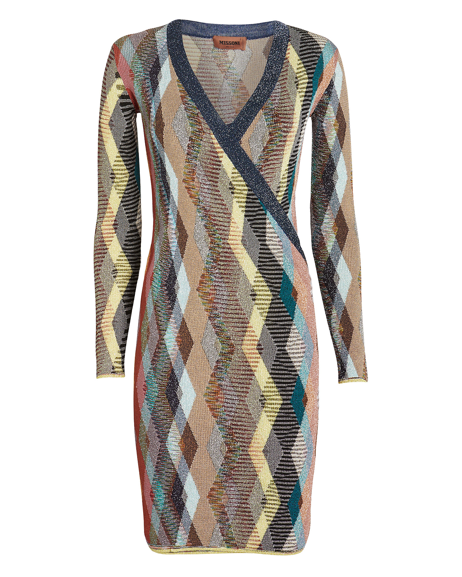 Missoni | Chevron Knit Wrap Dress | INTERMIX®