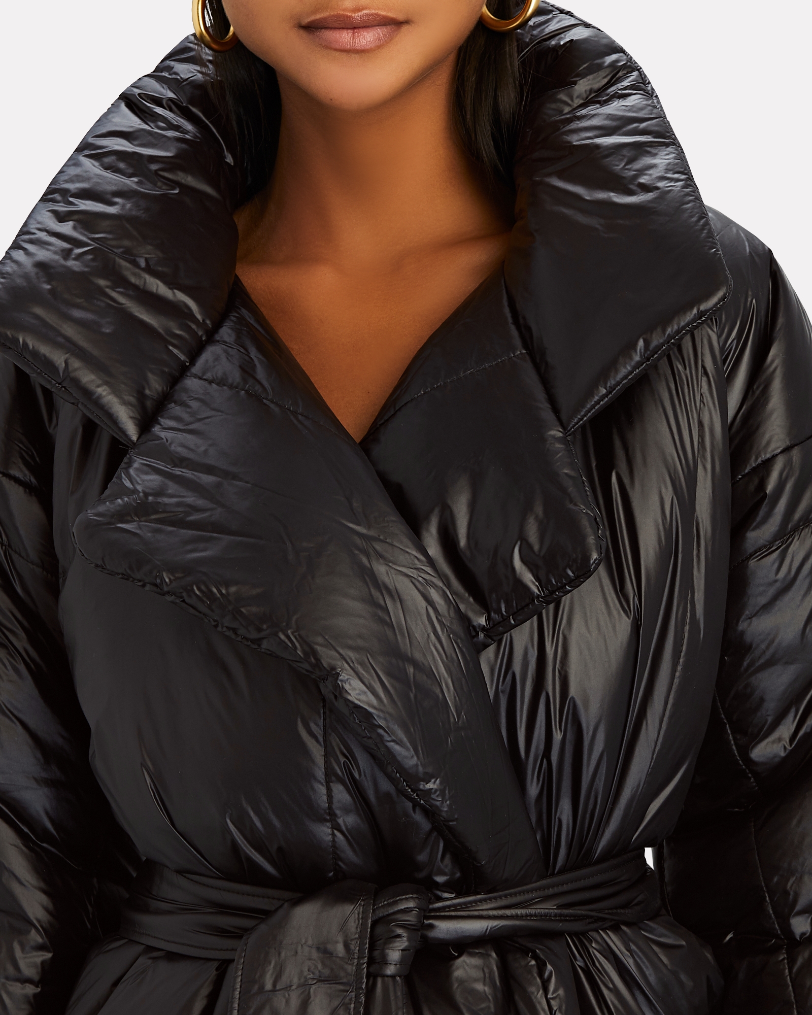 Norma Kamali Sleeping Bag Puffer Coat | INTERMIX®