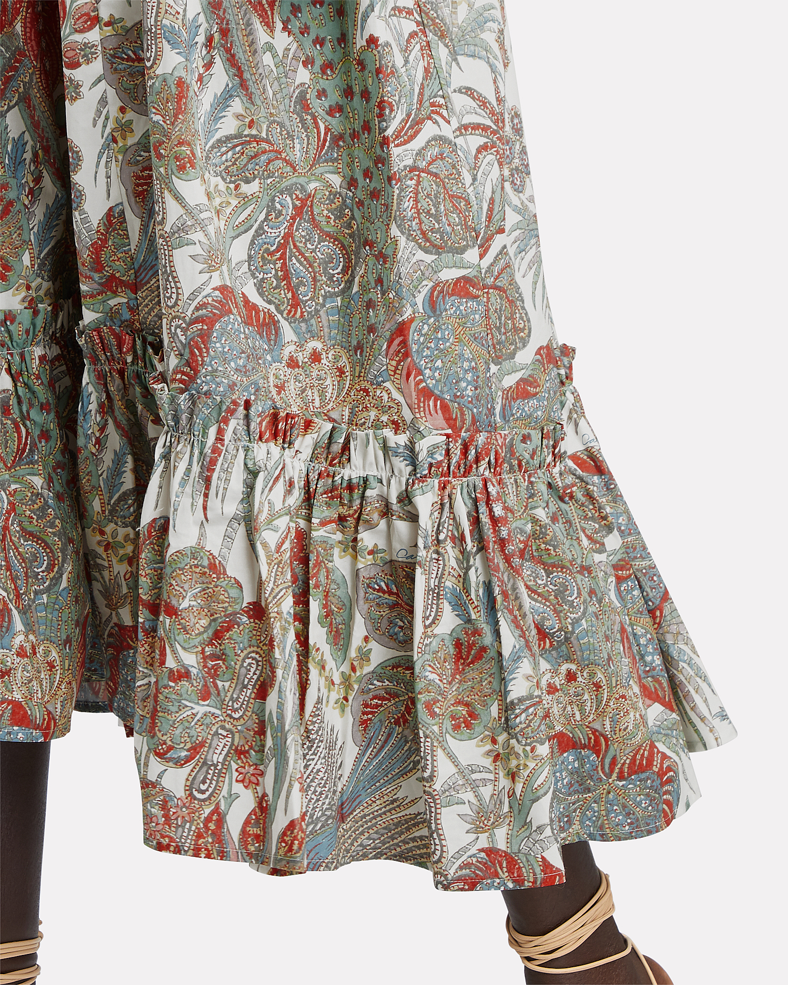 cara cara Tisbury Paisley Midi Skirt | INTERMIX®