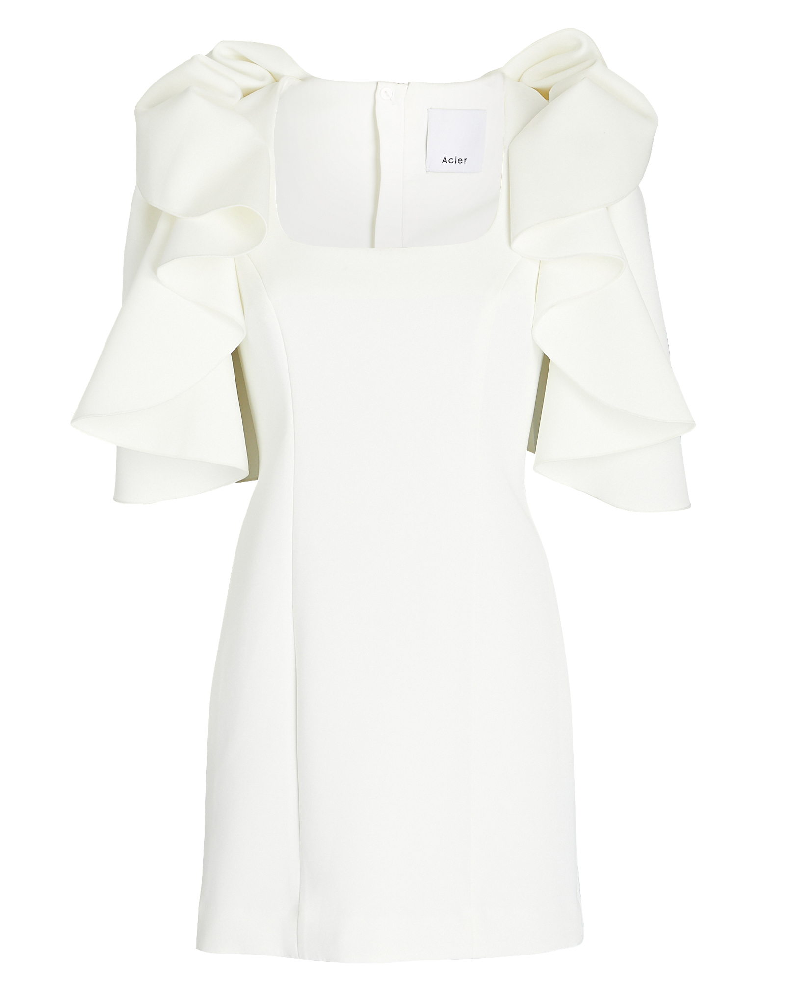 Acler Gwynne Ruffled Mini Dress | INTERMIX®