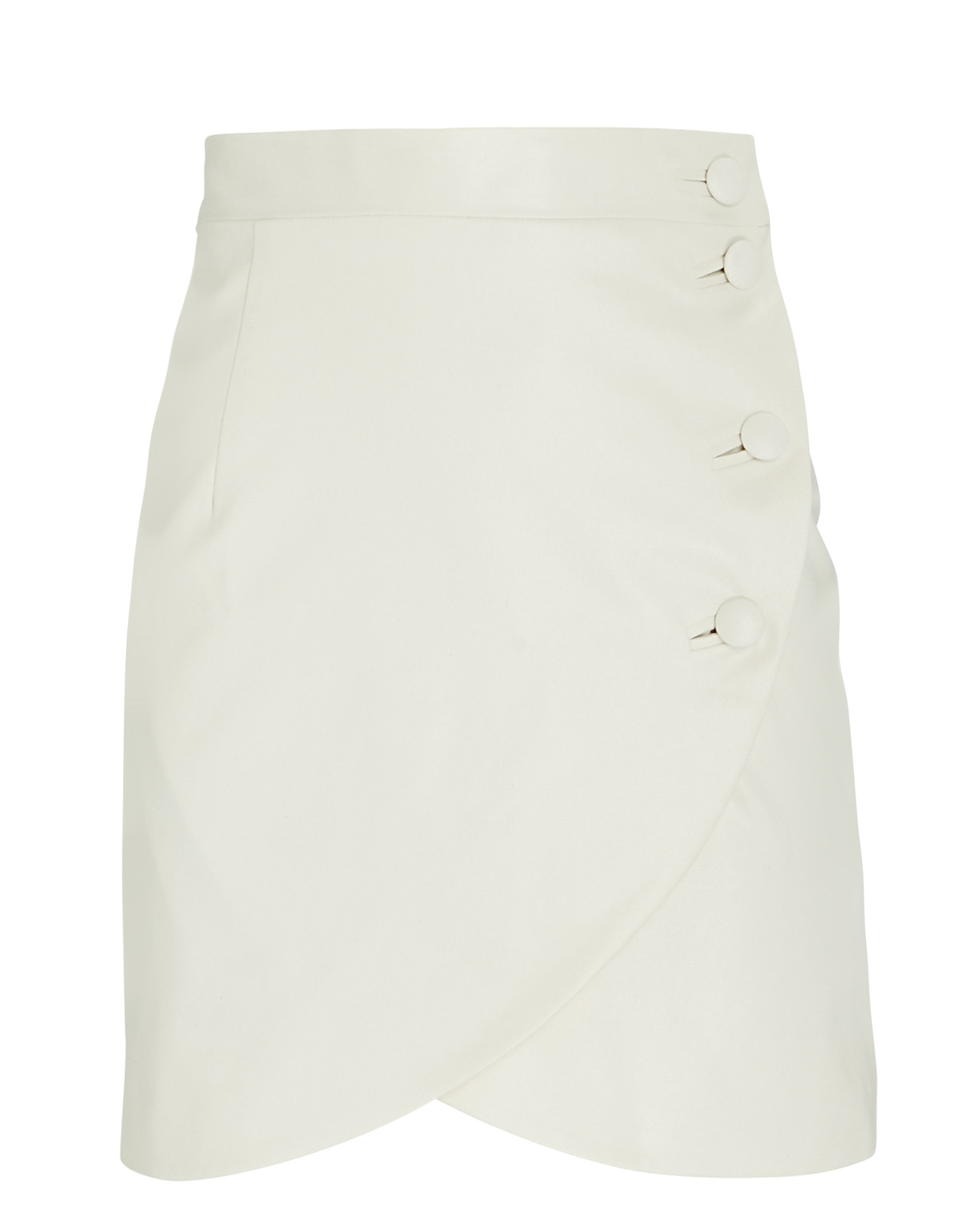 MATÉRIEL Waxed Cotton Tulip Mini Skirt | INTERMIX®